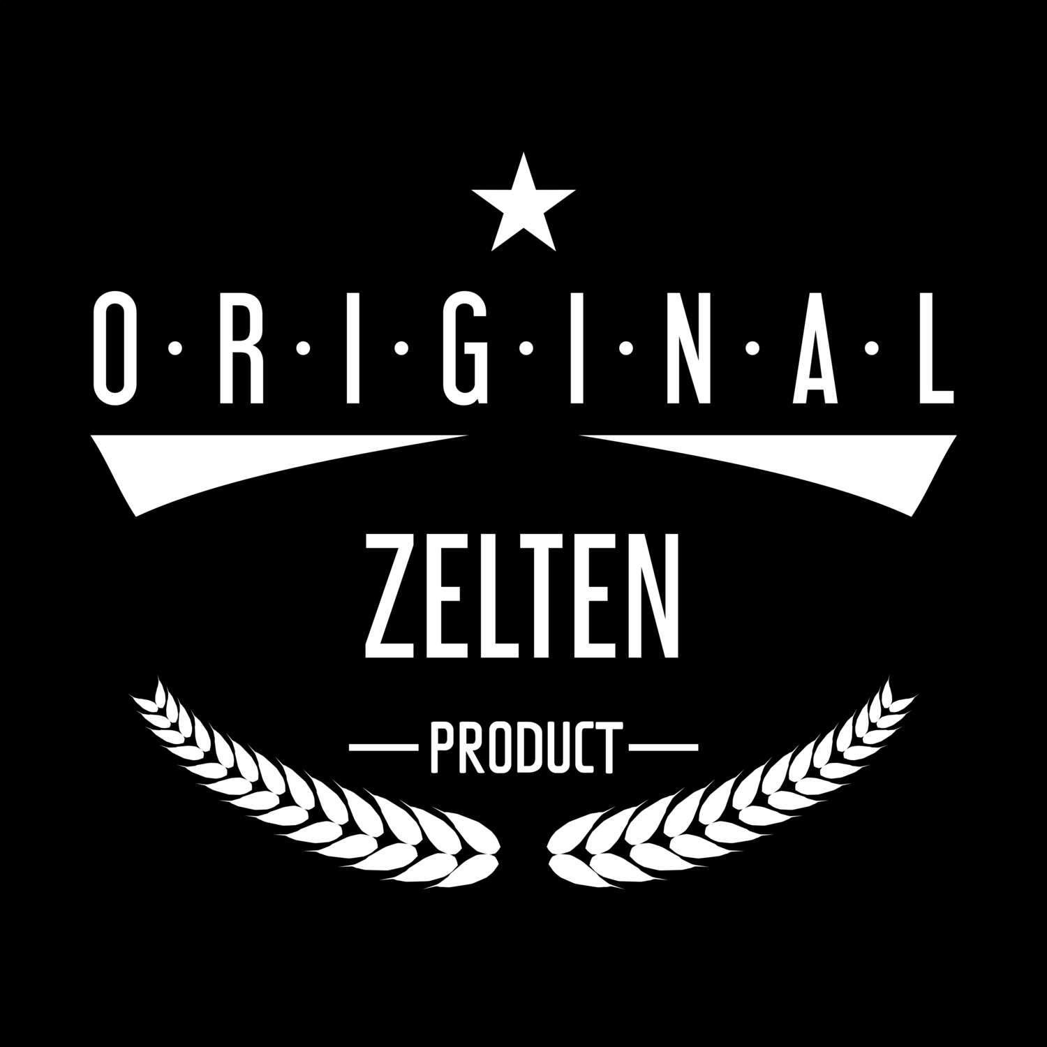 Zelten T-Shirt »Original Product«