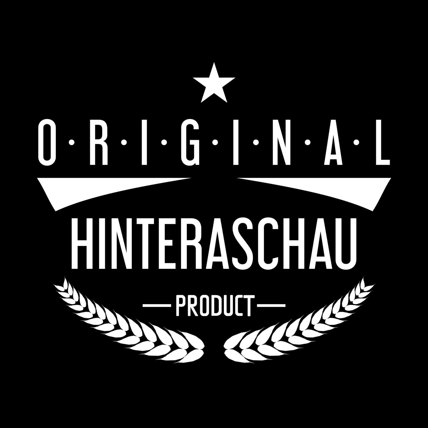 Hinteraschau T-Shirt »Original Product«