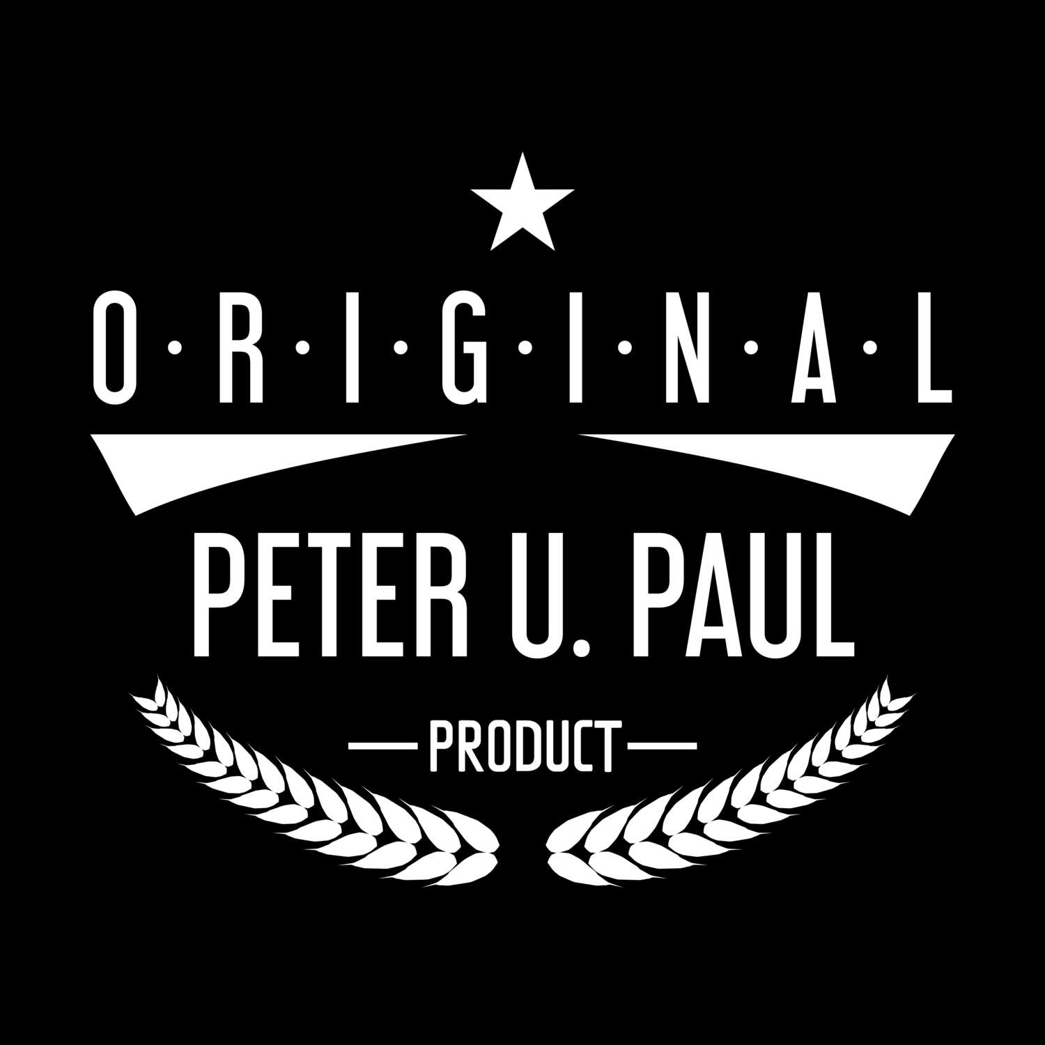 T-Shirt »Original Product« für den Ort »Peter u. Paul«