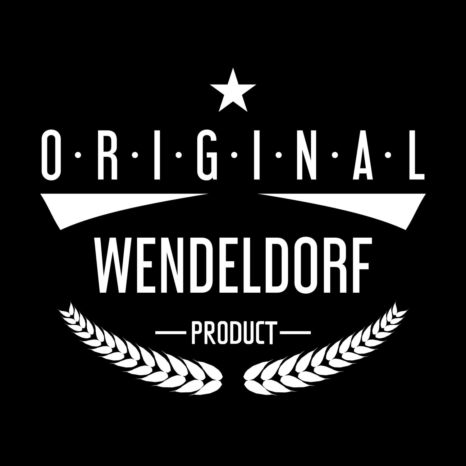 T-Shirt »Original Product« für den Ort »Wendeldorf«