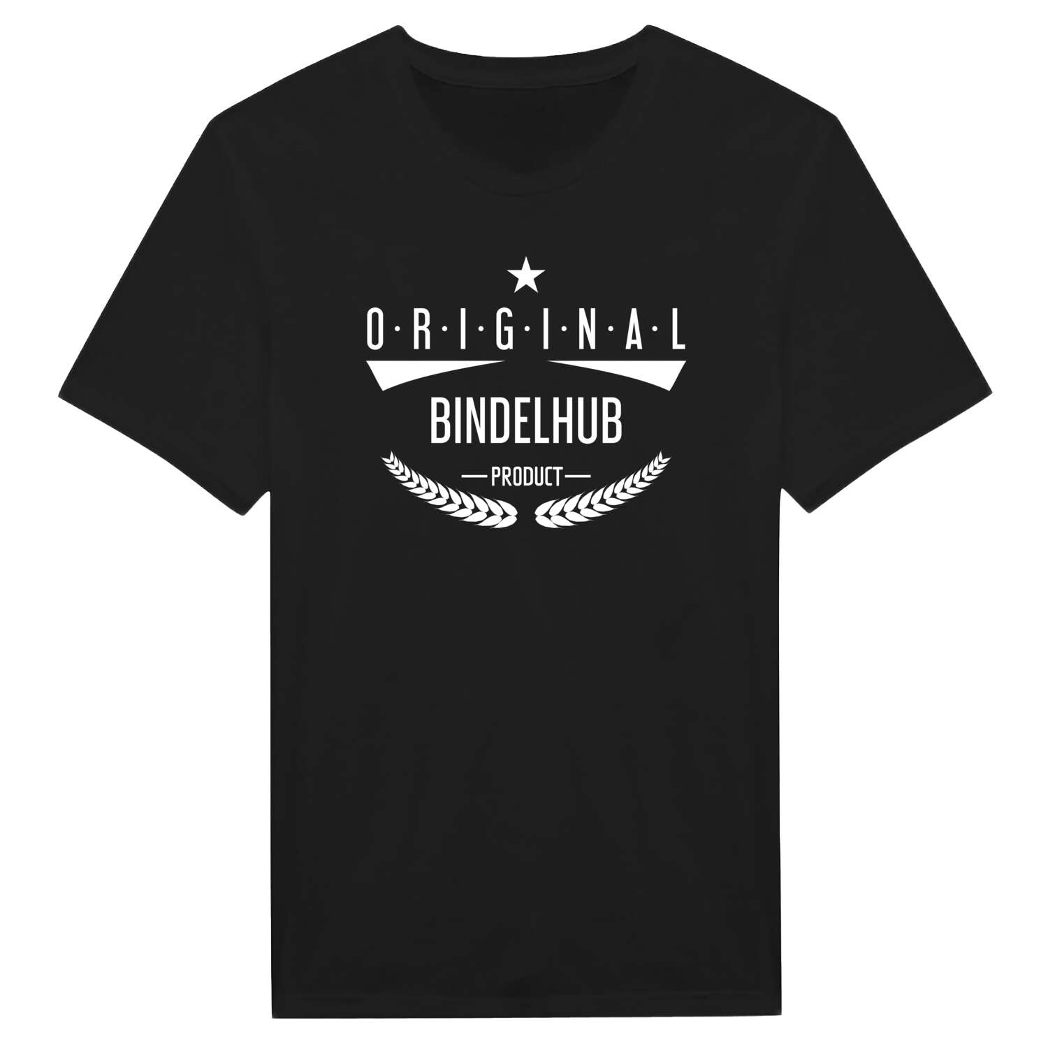 T-Shirt »Original Product« für den Ort »Bindelhub«