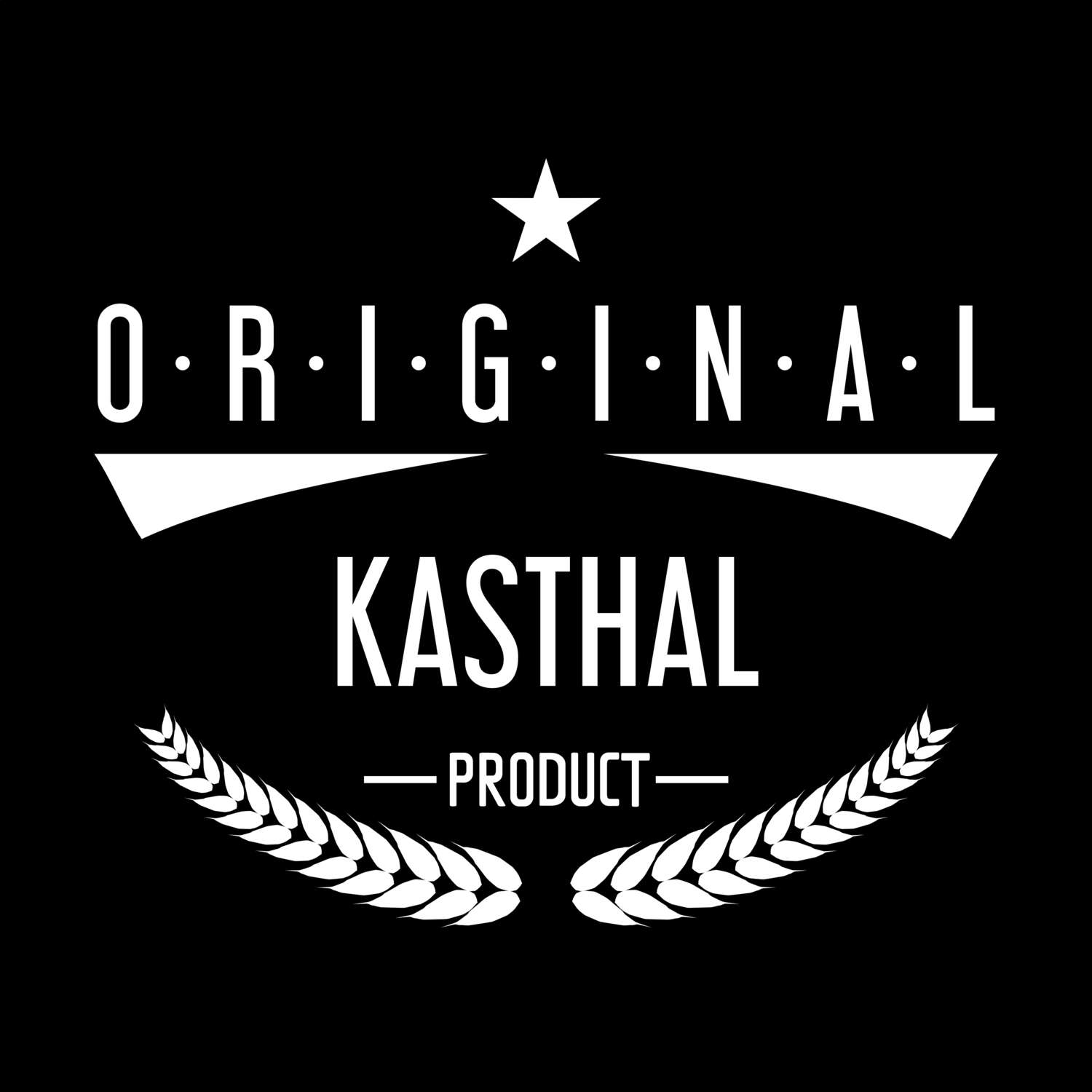 T-Shirt »Original Product« für den Ort »Kasthal«