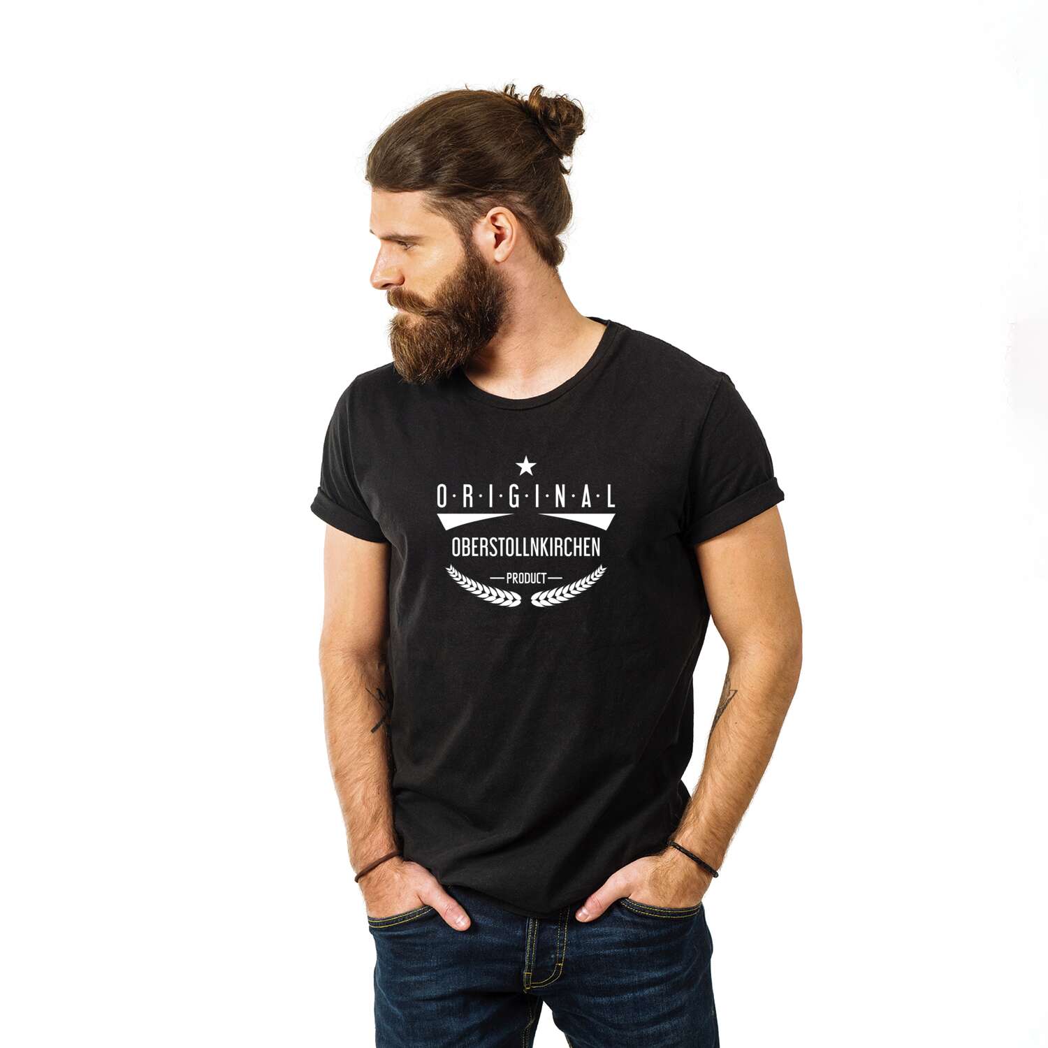 T-Shirt »Original Product« für den Ort »Oberstollnkirchen«