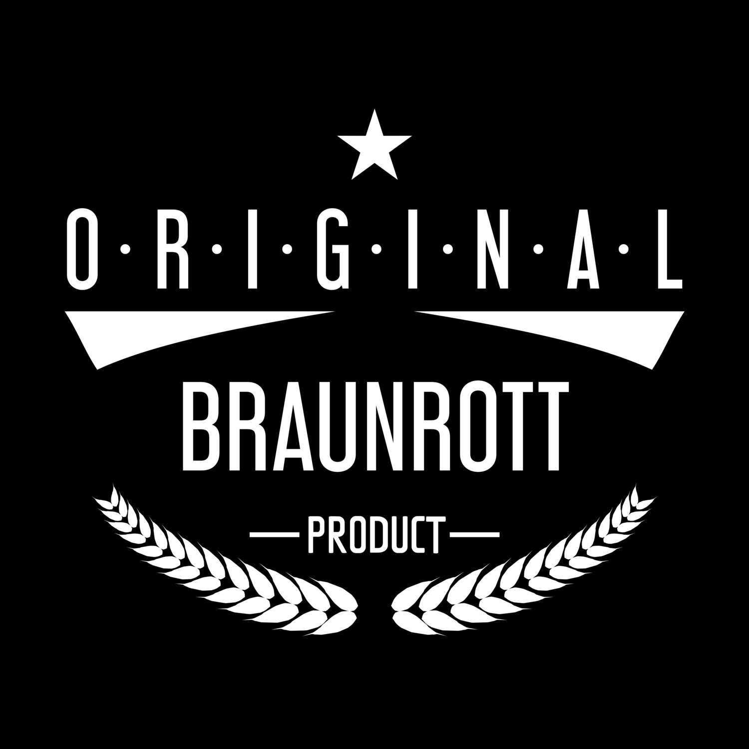 Braunrott T-Shirt »Original Product«