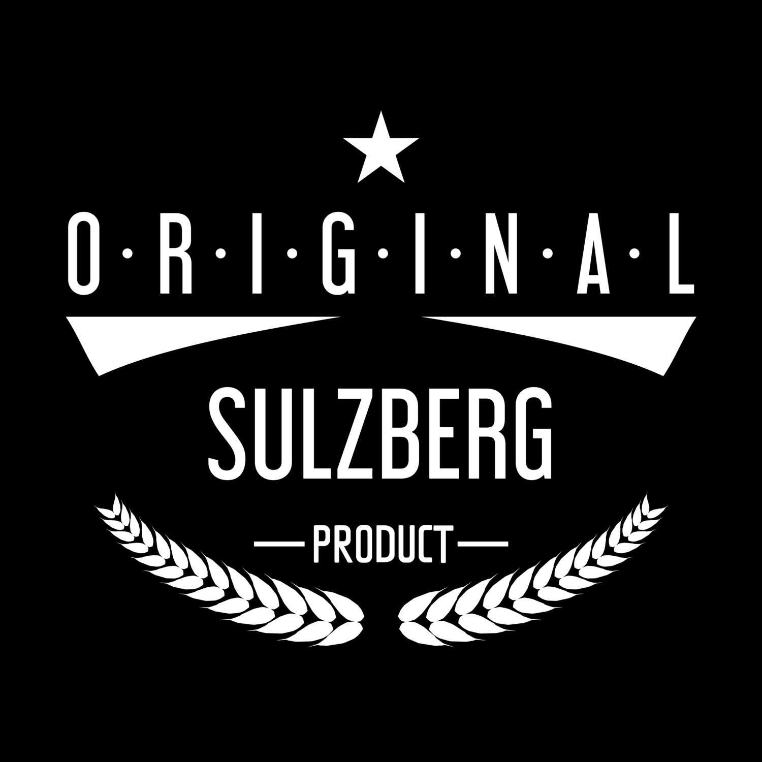 T-Shirt »Original Product« für den Ort »Sulzberg«