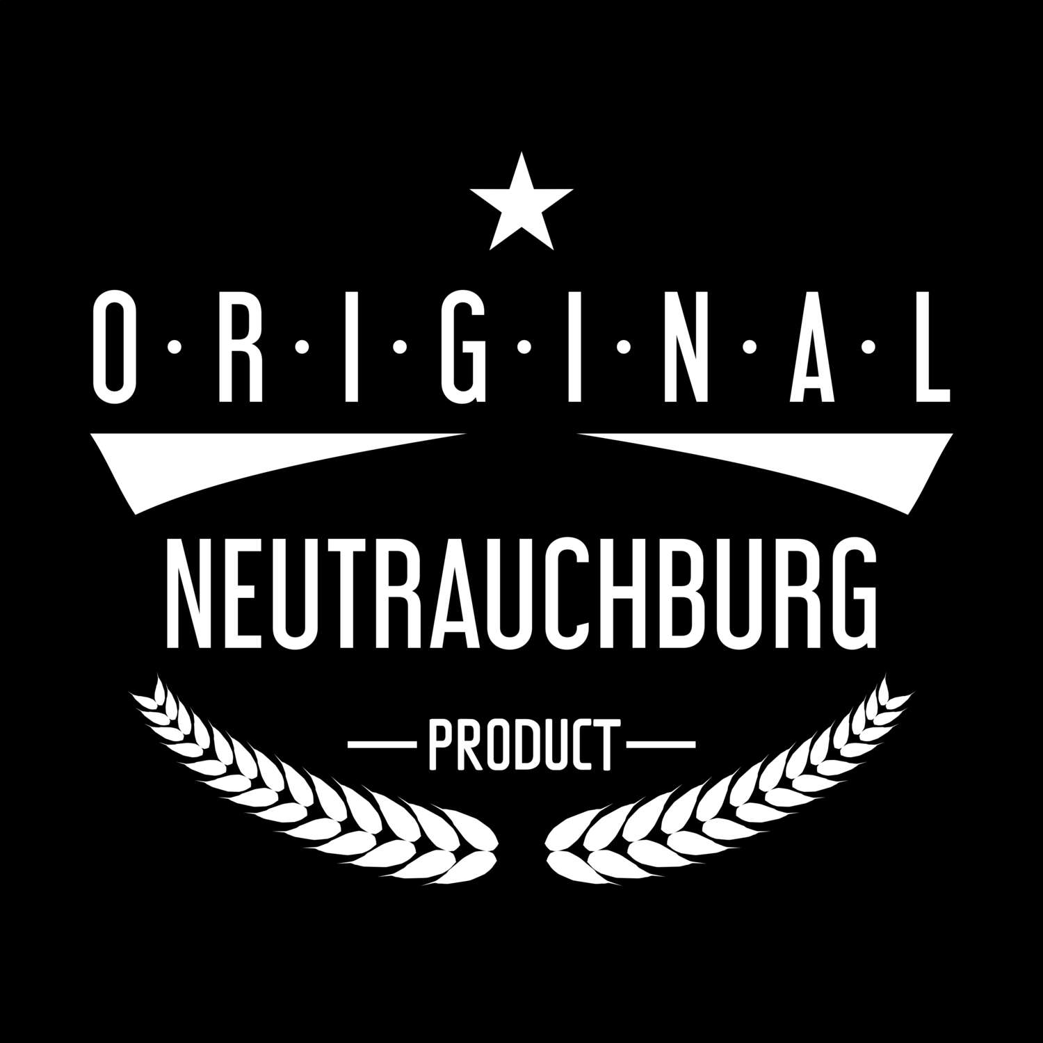 T-Shirt »Original Product« für den Ort »Neutrauchburg«