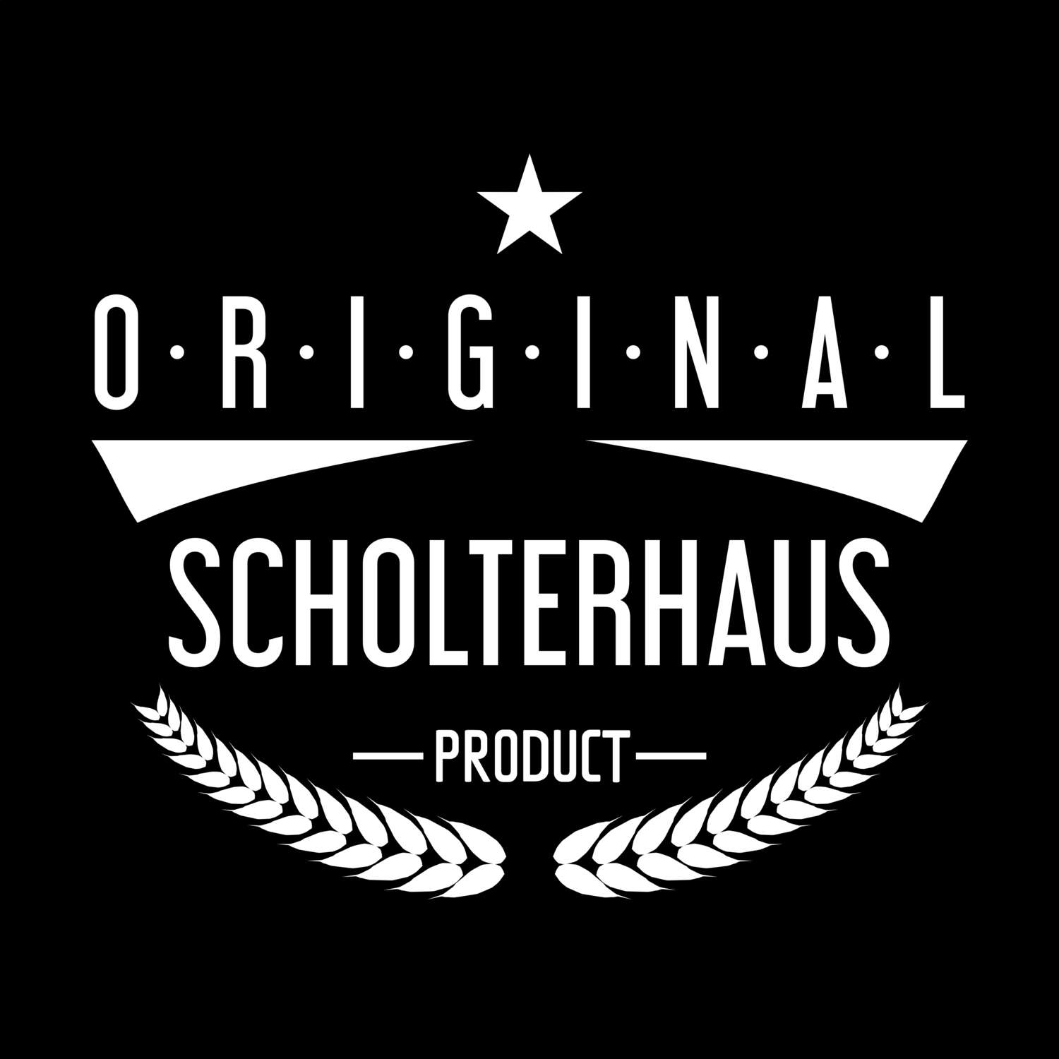 T-Shirt »Original Product« für den Ort »Scholterhaus«