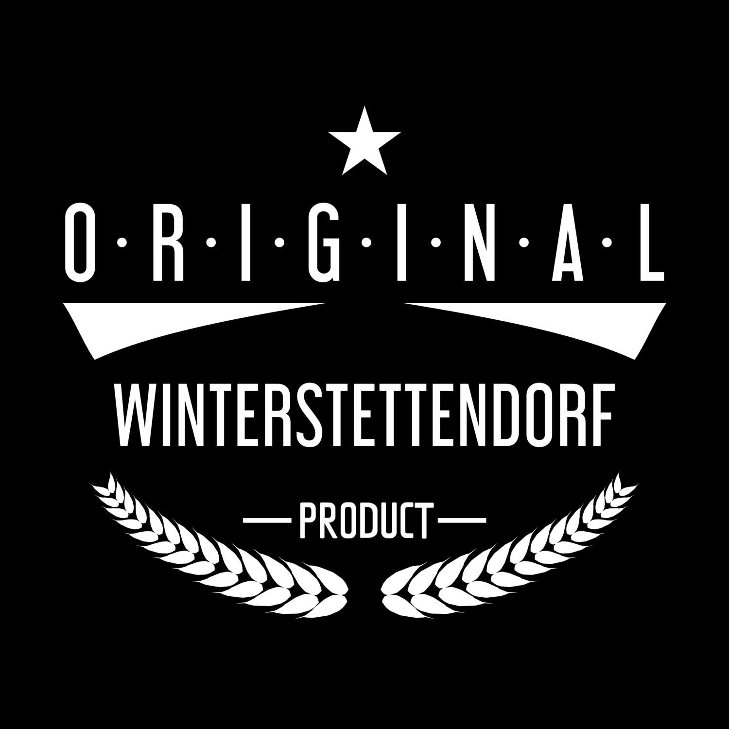 T-Shirt »Original Product« für den Ort »Winterstettendorf«