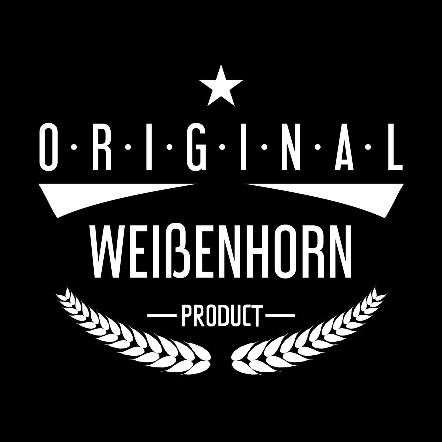 T-Shirt »Original Product« für den Ort »Weißenhorn«