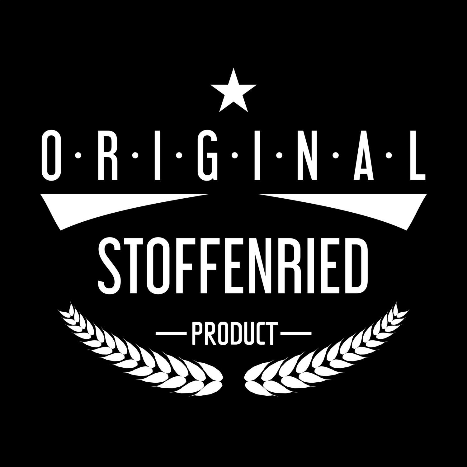 T-Shirt »Original Product« für den Ort »Stoffenried«