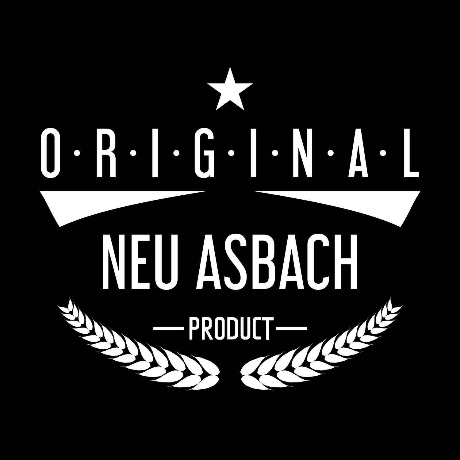 Neu Asbach T-Shirt »Original Product«