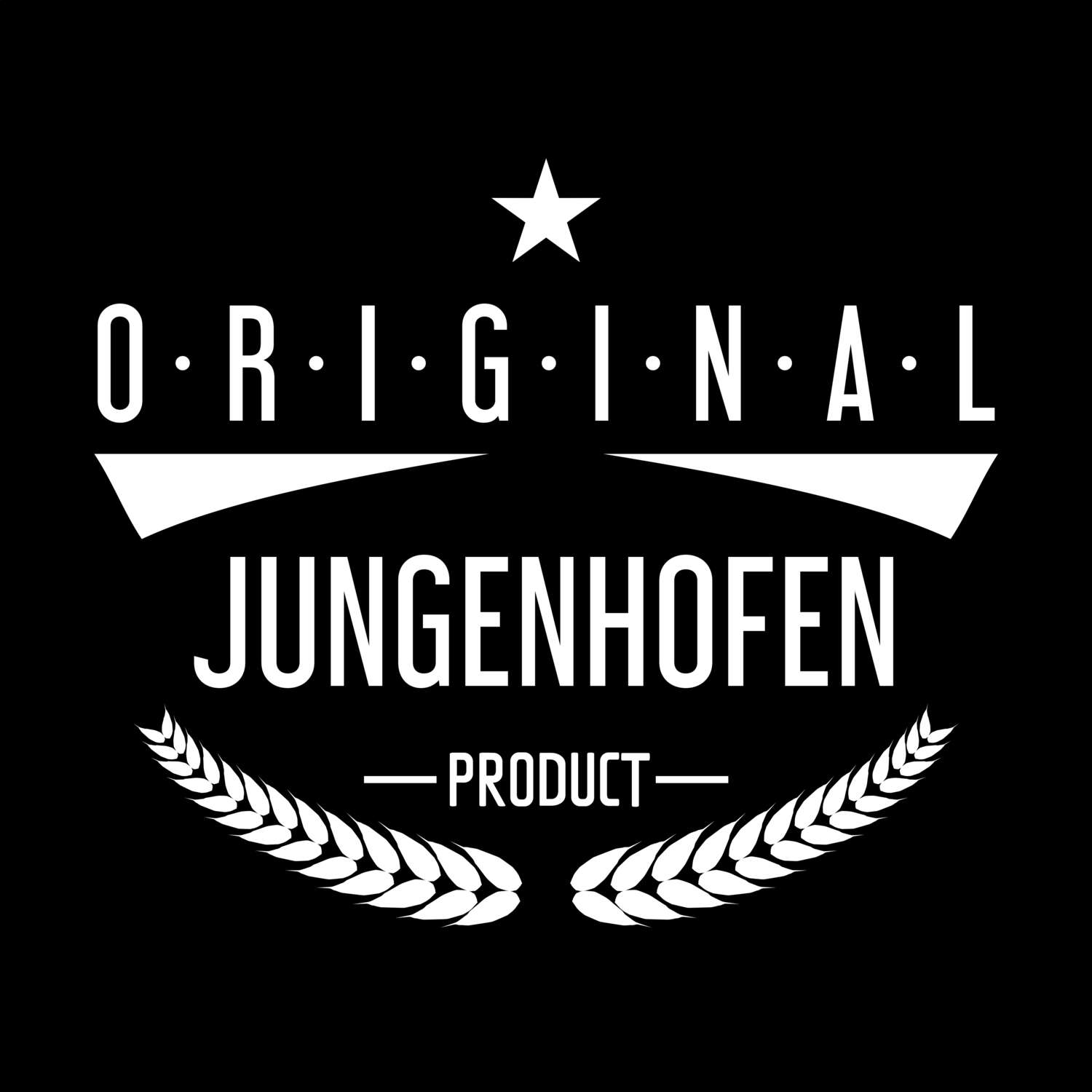 T-Shirt »Original Product« für den Ort »Jungenhofen«