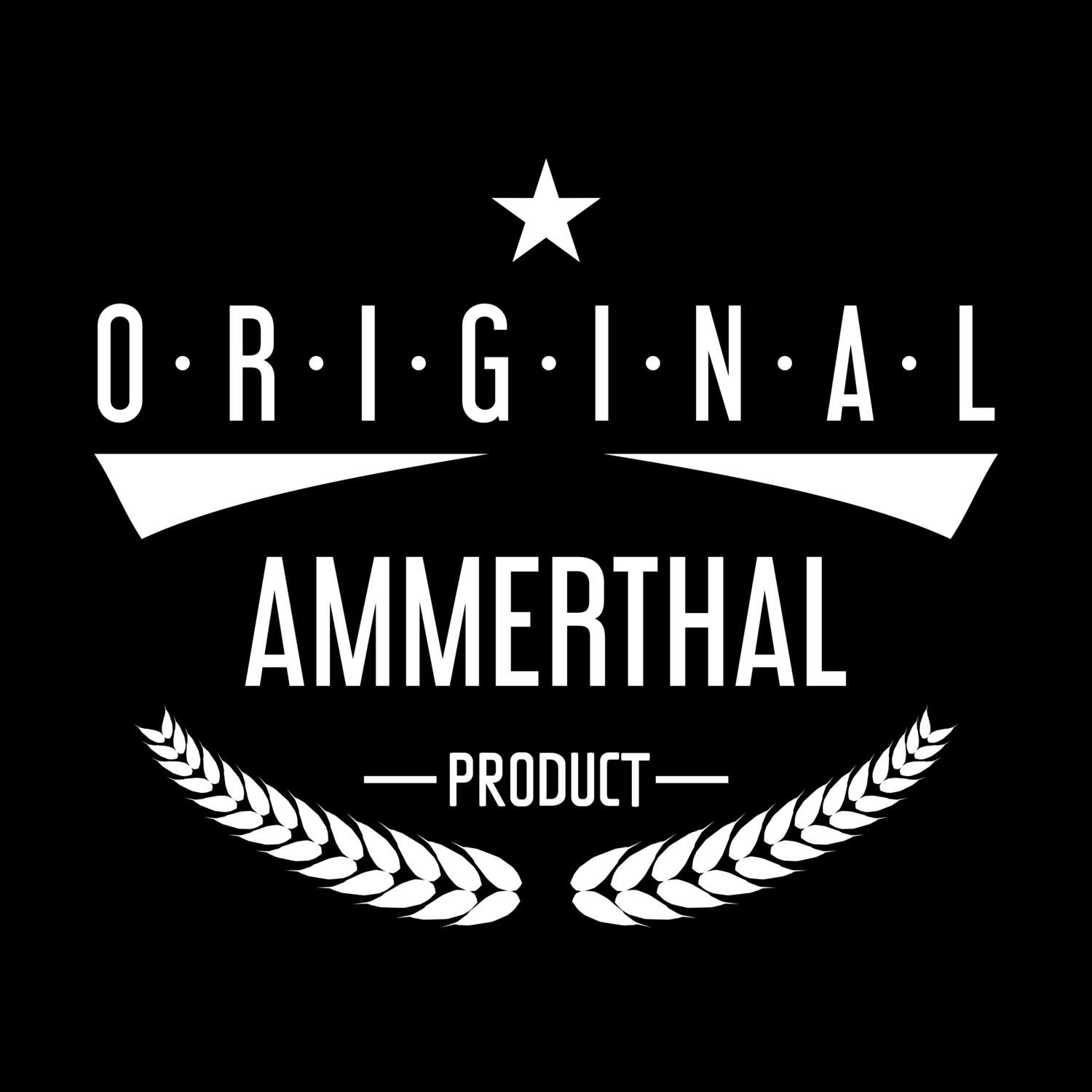 T-Shirt »Original Product« für den Ort »Ammerthal«