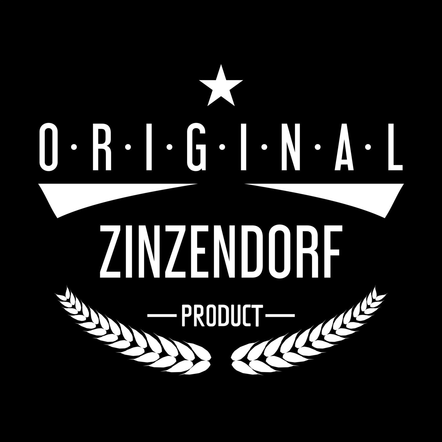 T-Shirt »Original Product« für den Ort »Zinzendorf«