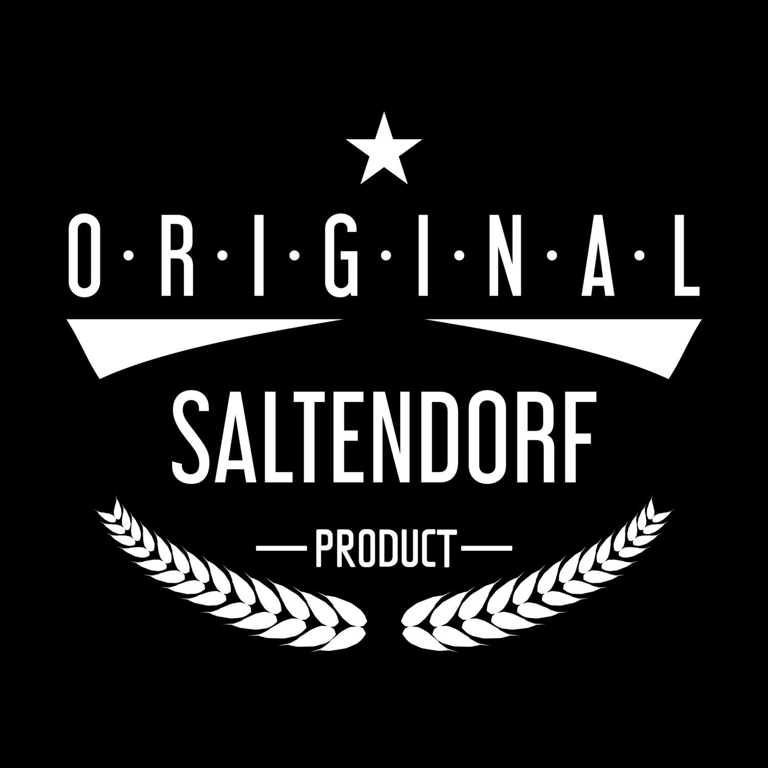 T-Shirt »Original Product« für den Ort »Saltendorf«