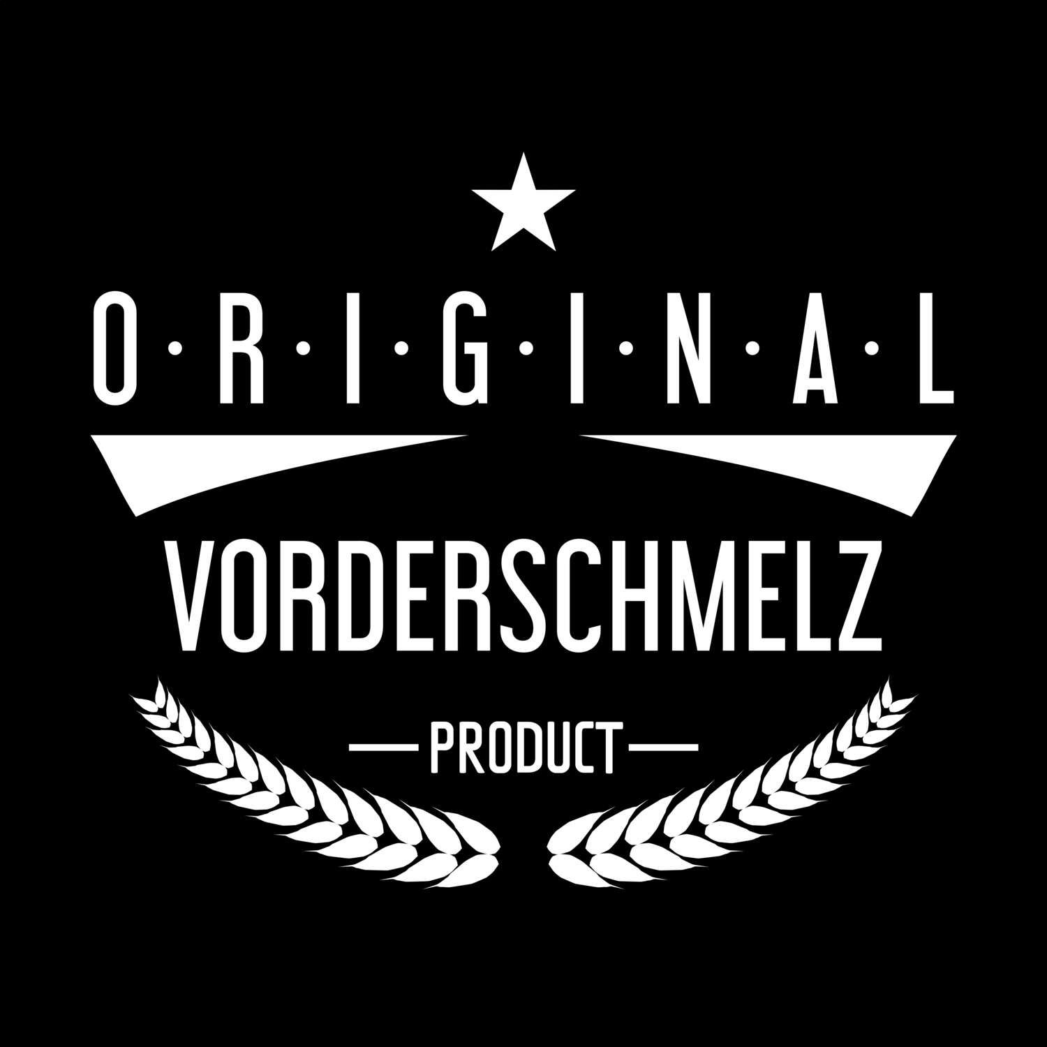 Vorderschmelz T-Shirt »Original Product«