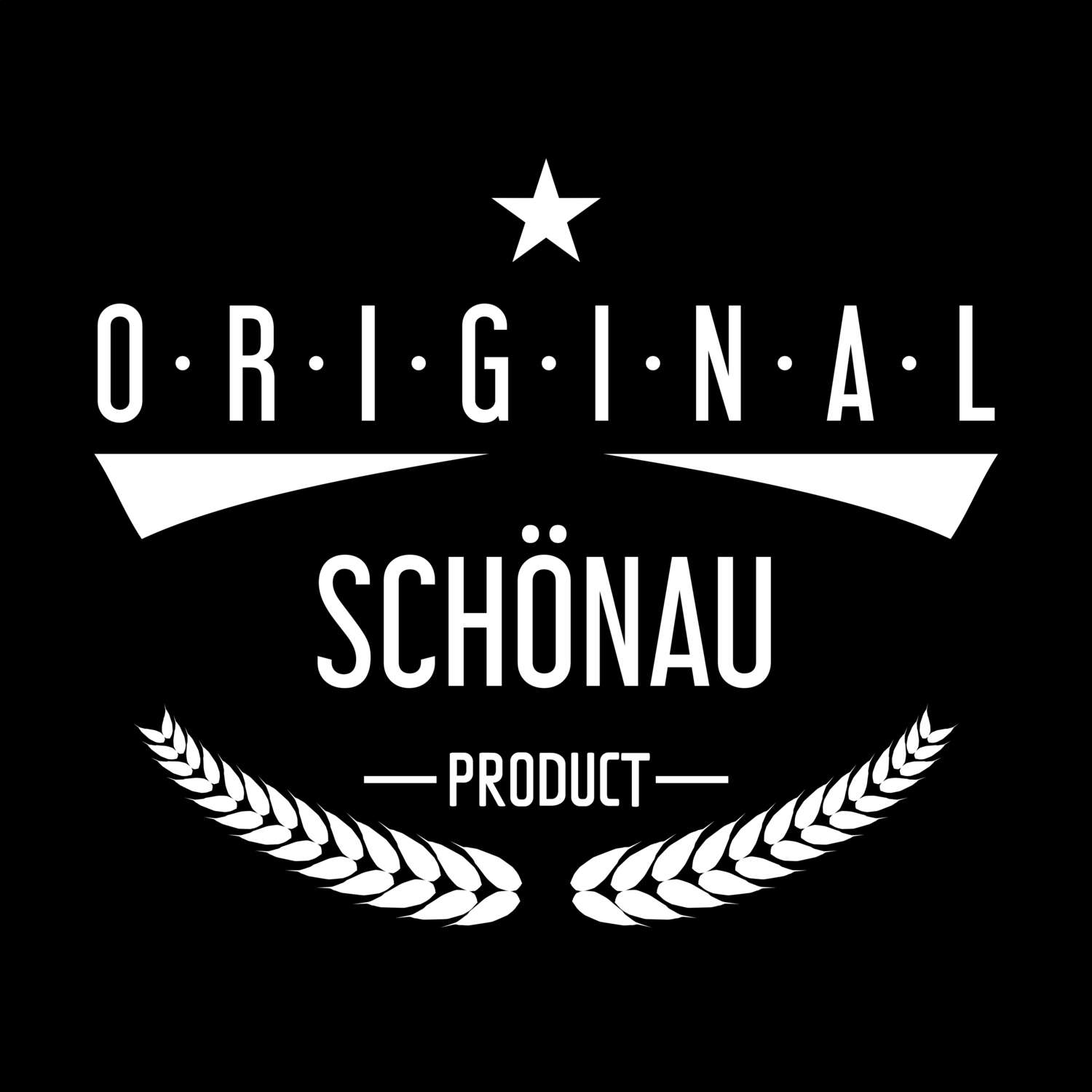 T-Shirt »Original Product« für den Ort »Schönau«