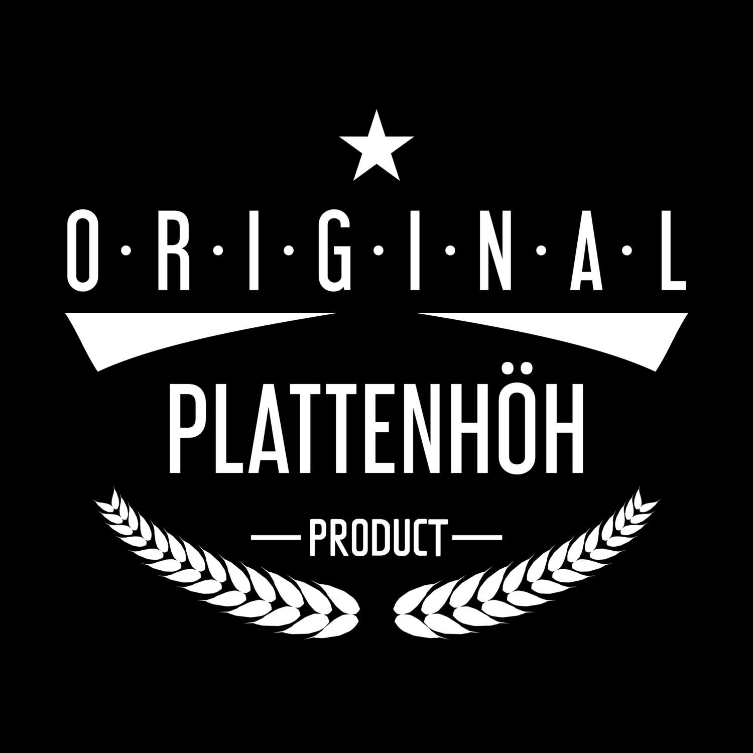 Plattenhöh T-Shirt »Original Product«