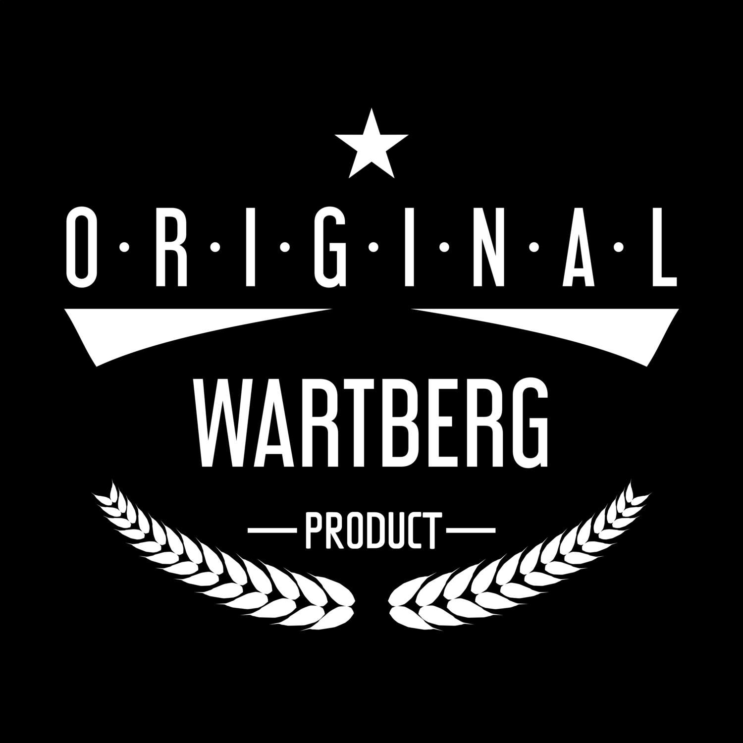 T-Shirt »Original Product« für den Ort »Wartberg«