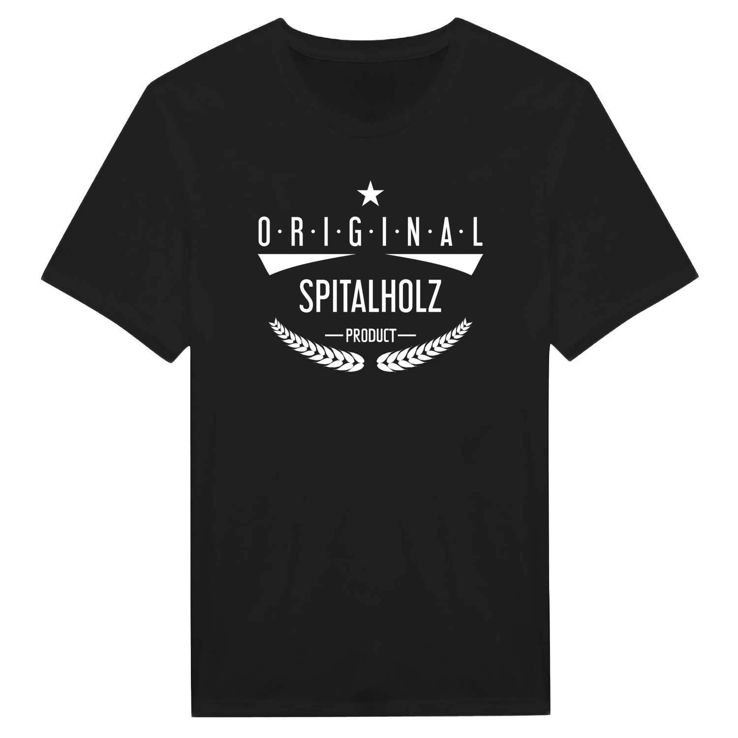 T-Shirt »Original Product« für den Ort »Spitalholz«