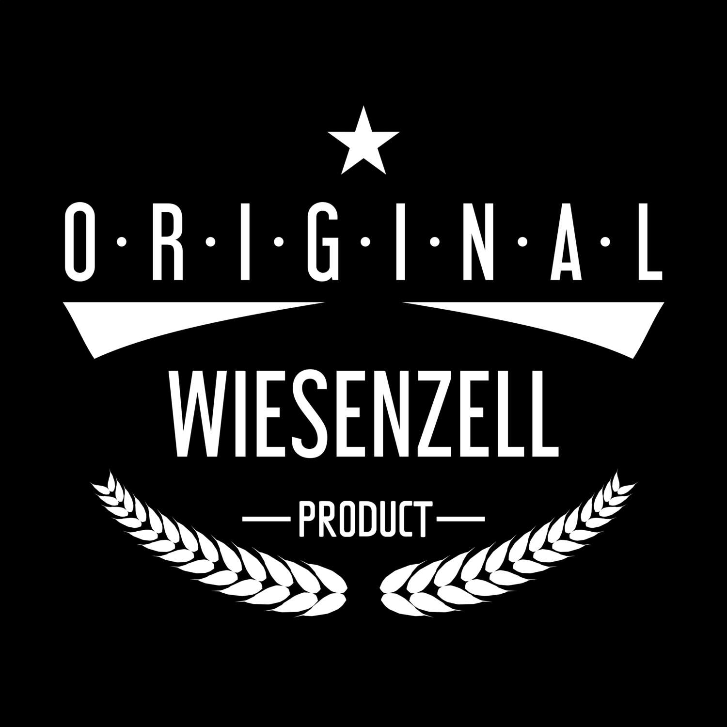 T-Shirt »Original Product« für den Ort »Wiesenzell«