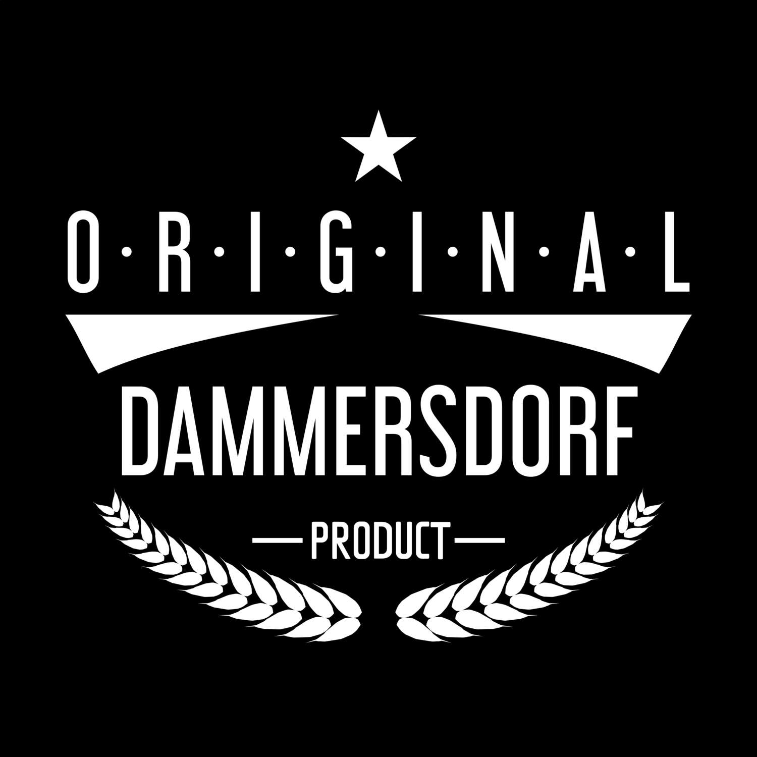 T-Shirt »Original Product« für den Ort »Dammersdorf«