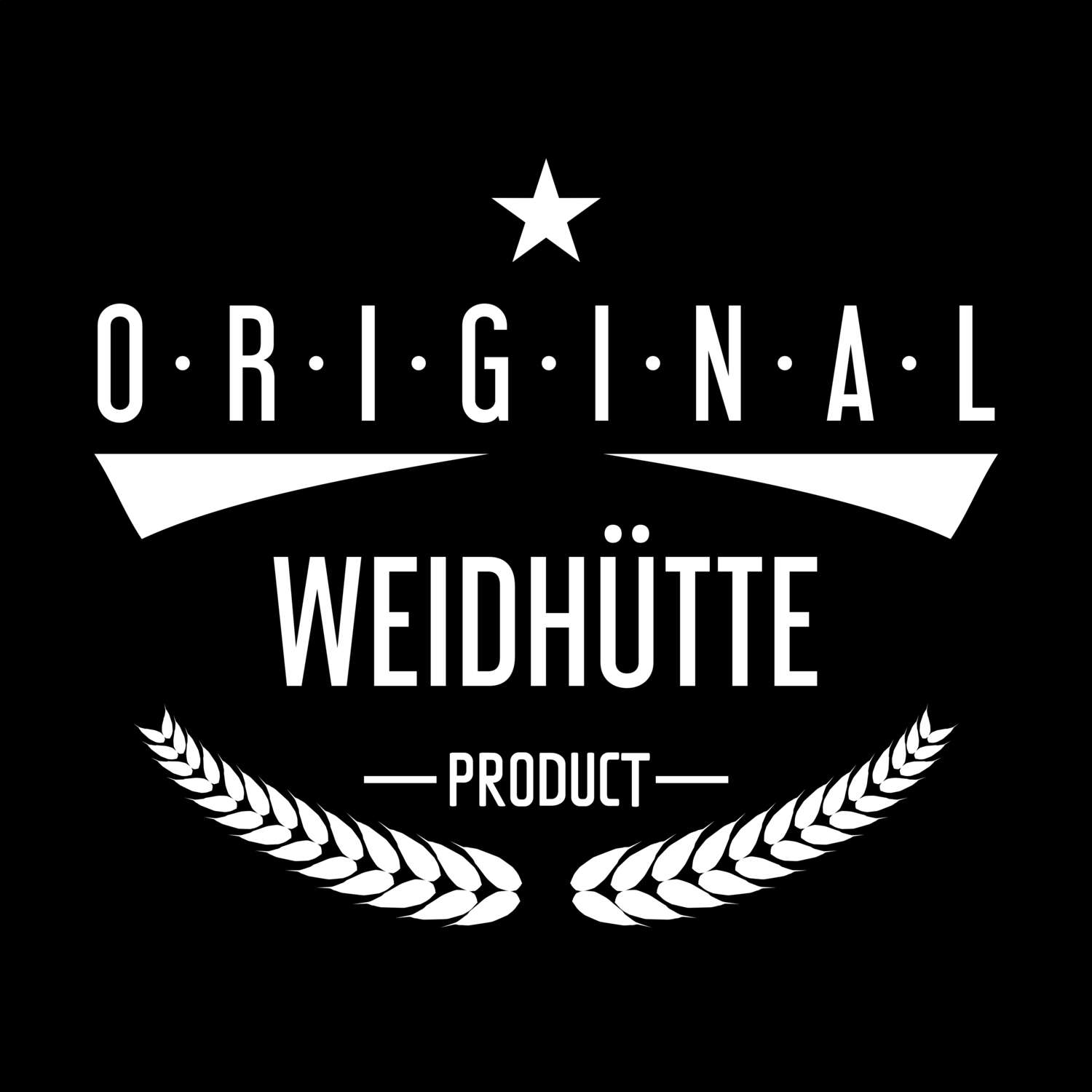 Weidhütte T-Shirt »Original Product«
