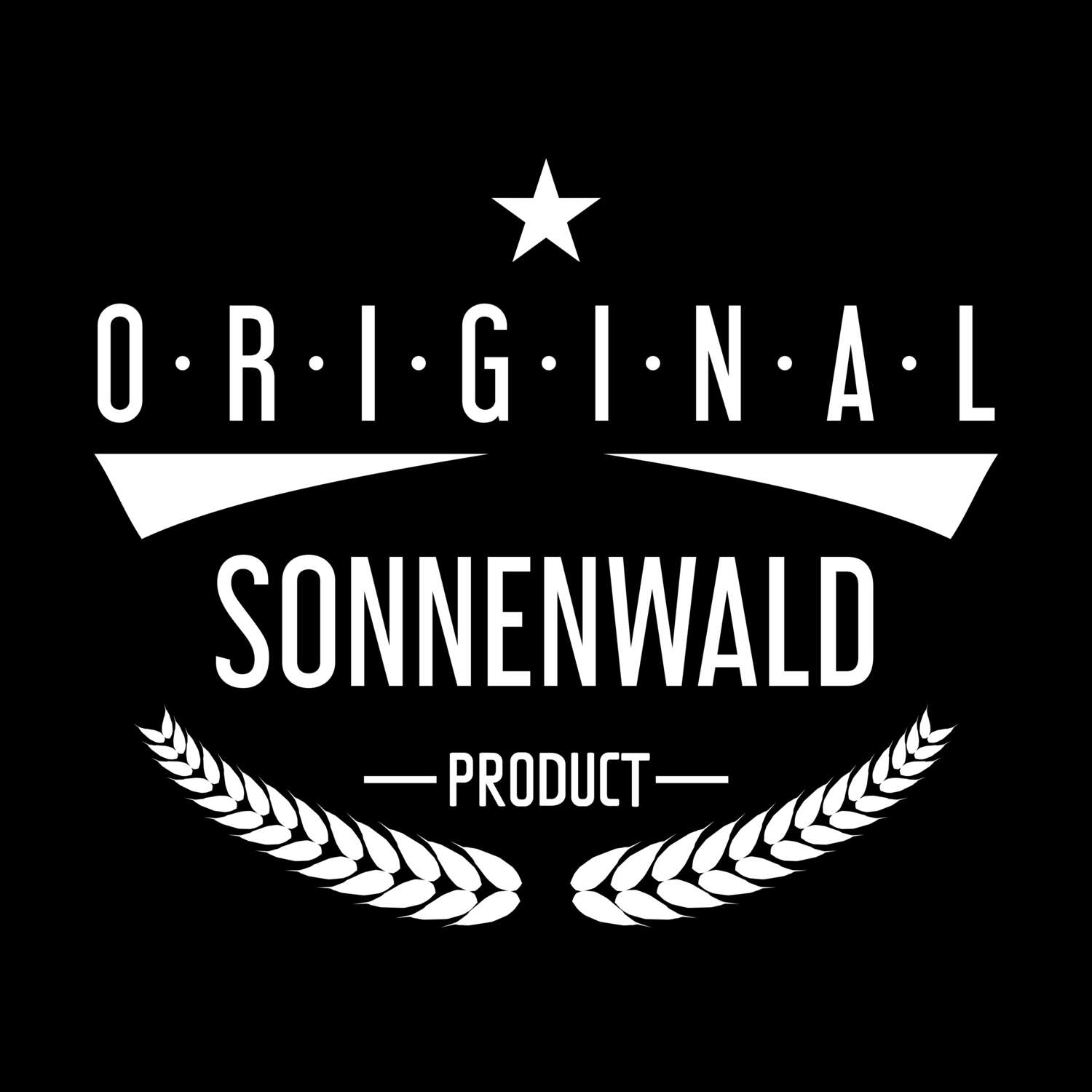 T-Shirt »Original Product« für den Ort »Sonnenwald«