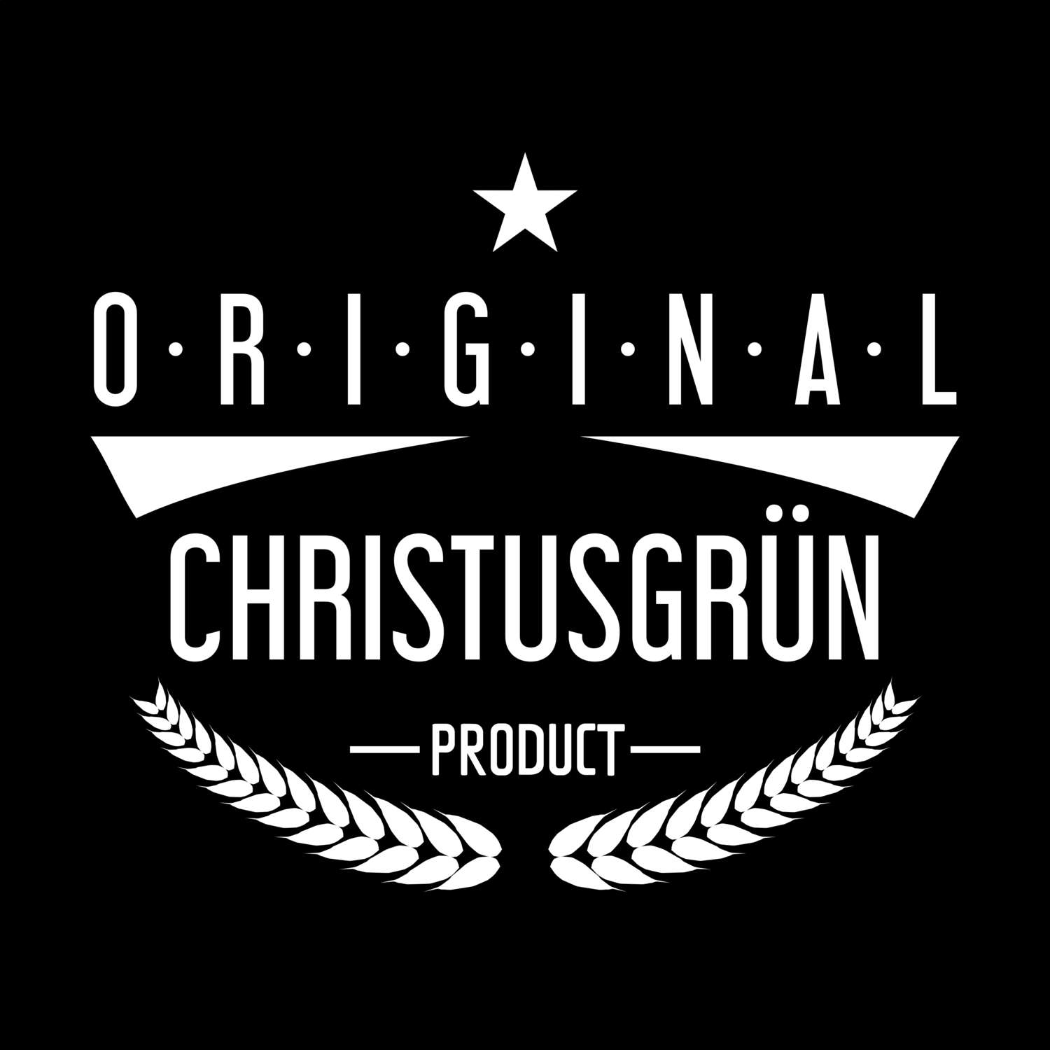 Christusgrün T-Shirt »Original Product«