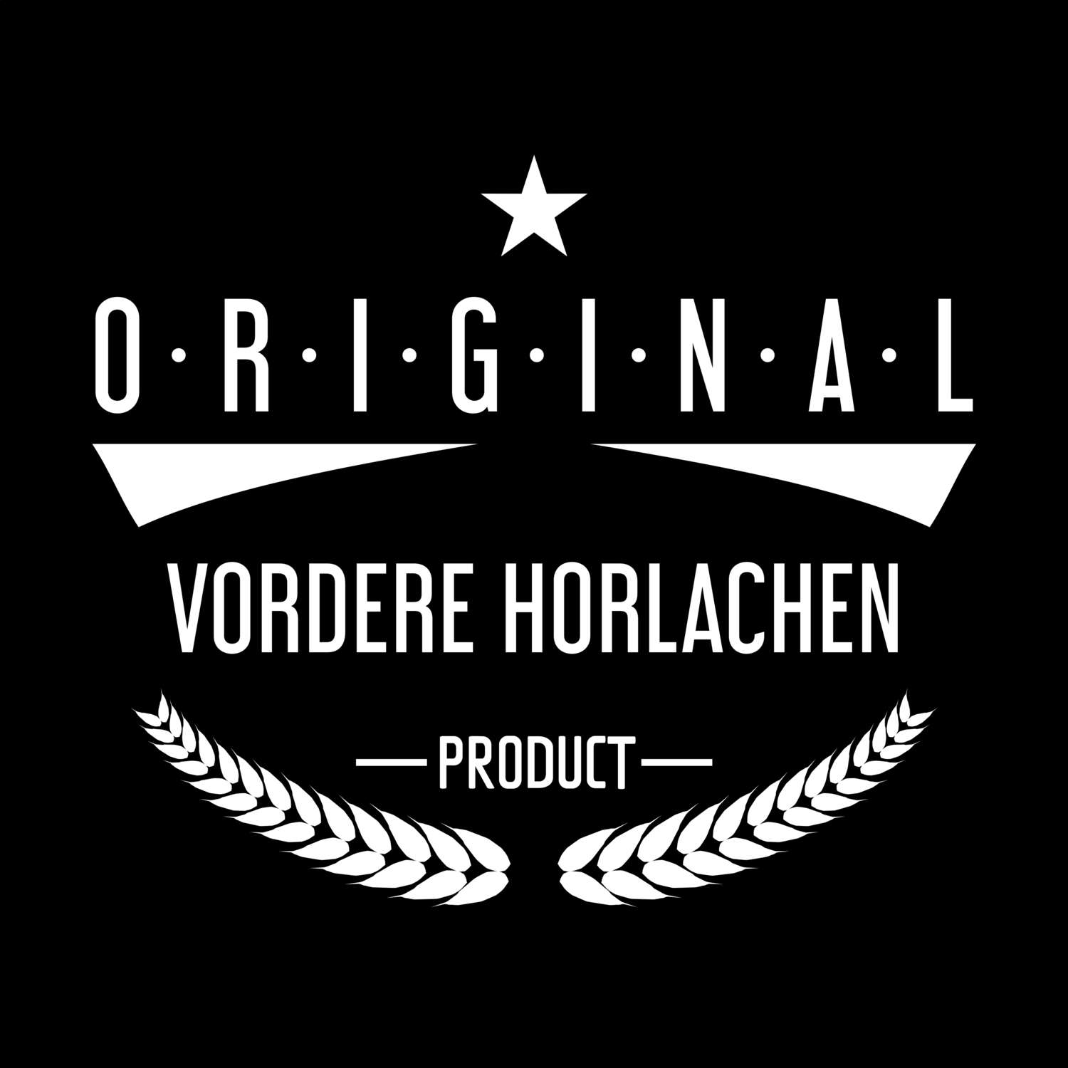 Vordere Horlachen T-Shirt »Original Product«