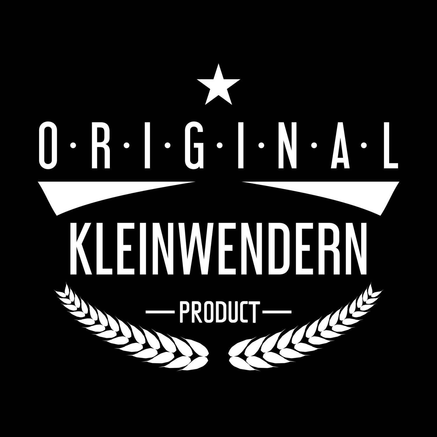 T-Shirt »Original Product« für den Ort »Kleinwendern«