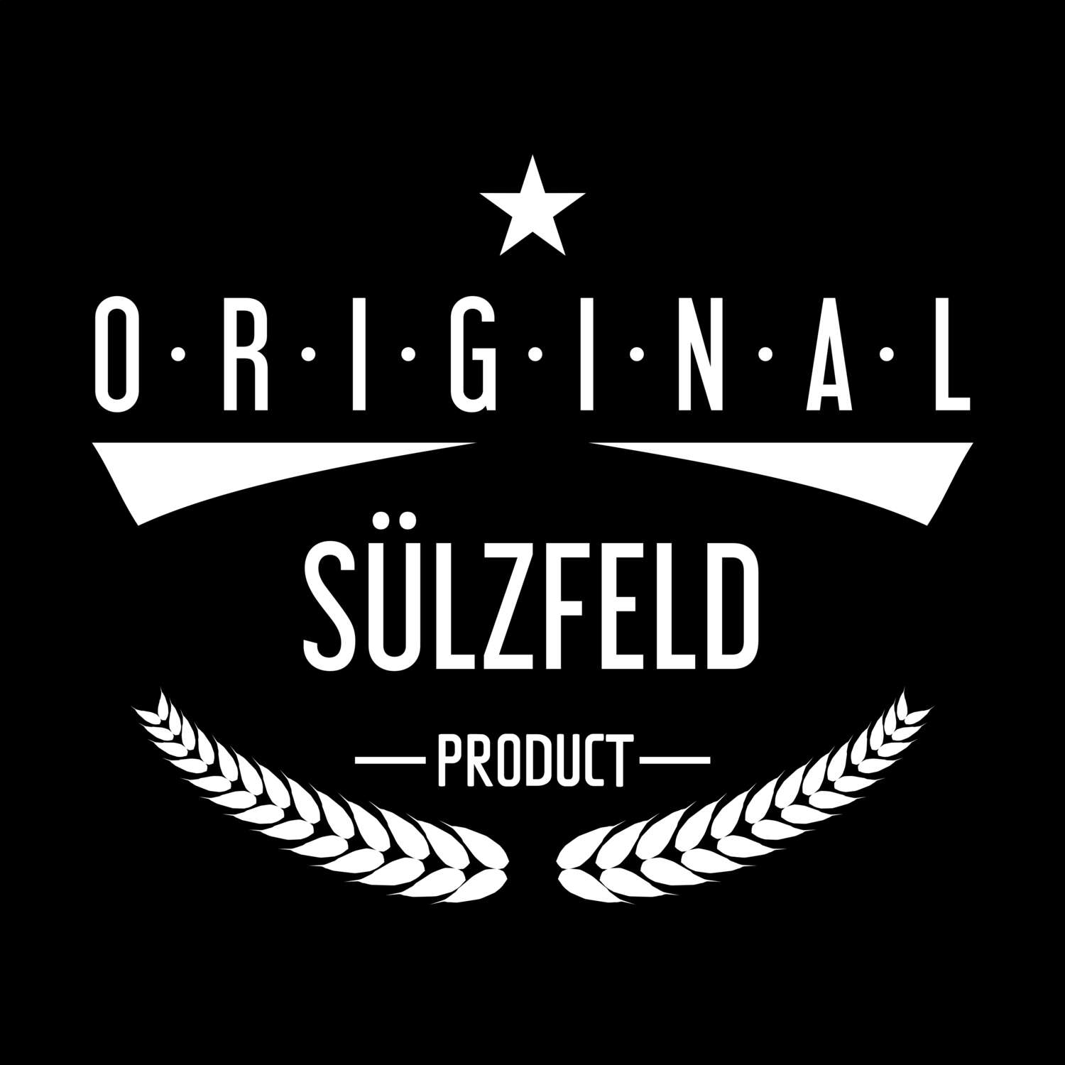 T-Shirt »Original Product« für den Ort »Sülzfeld«