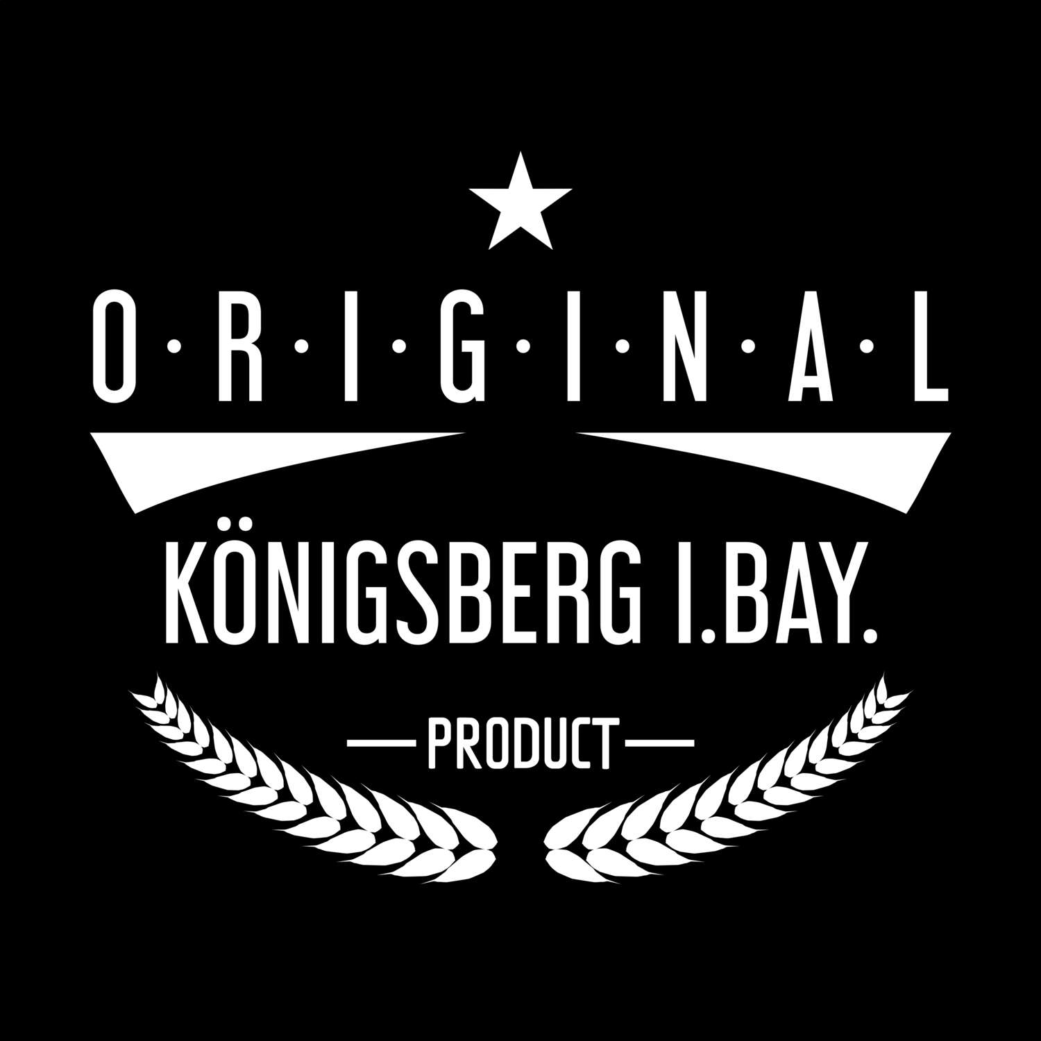 Königsberg i.Bay. T-Shirt »Original Product«