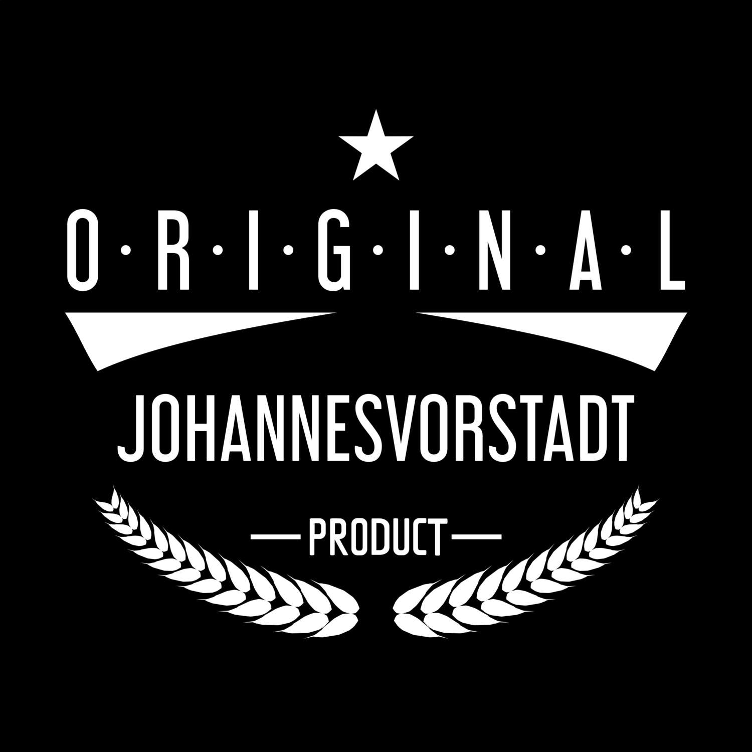 T-Shirt »Original Product« für den Ort »Johannesvorstadt«