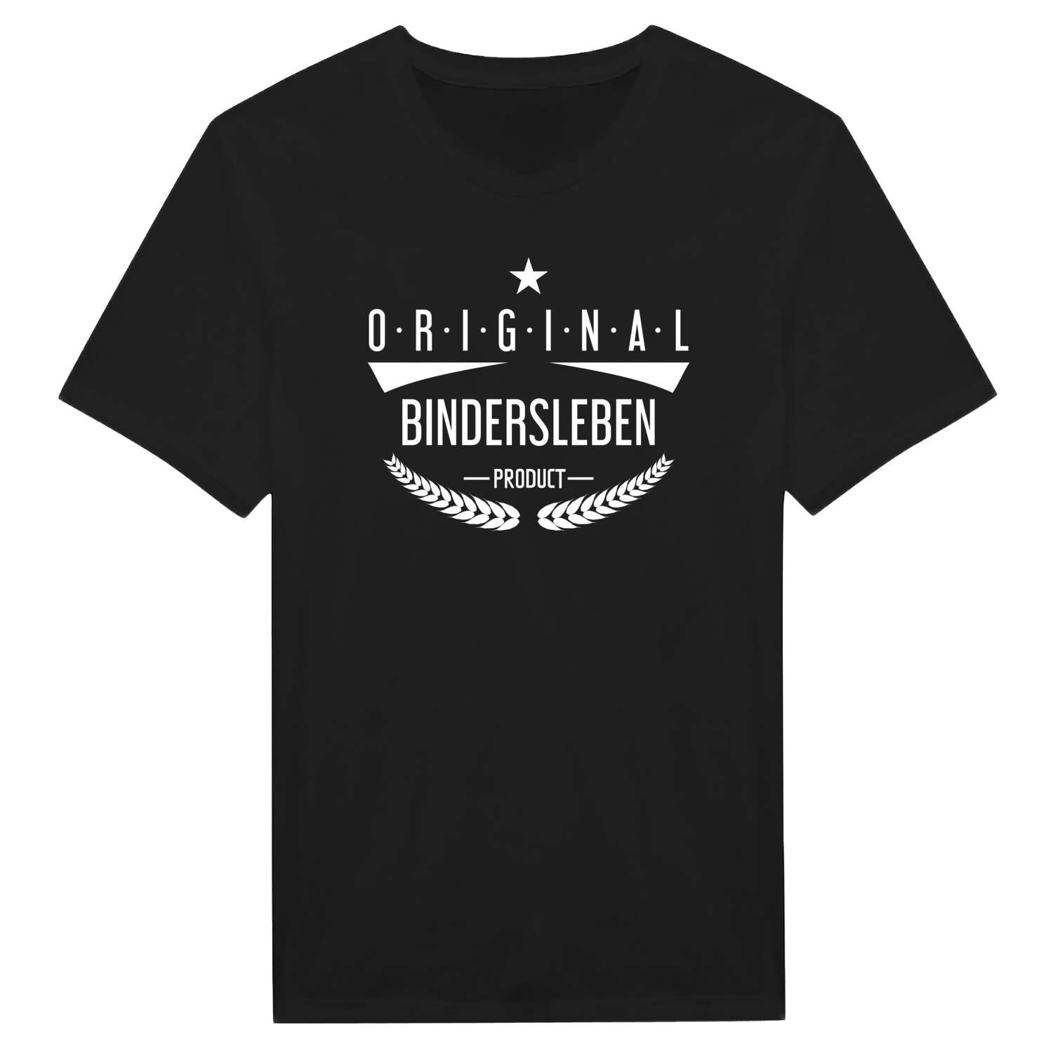 T-Shirt »Original Product« für den Ort »Bindersleben«