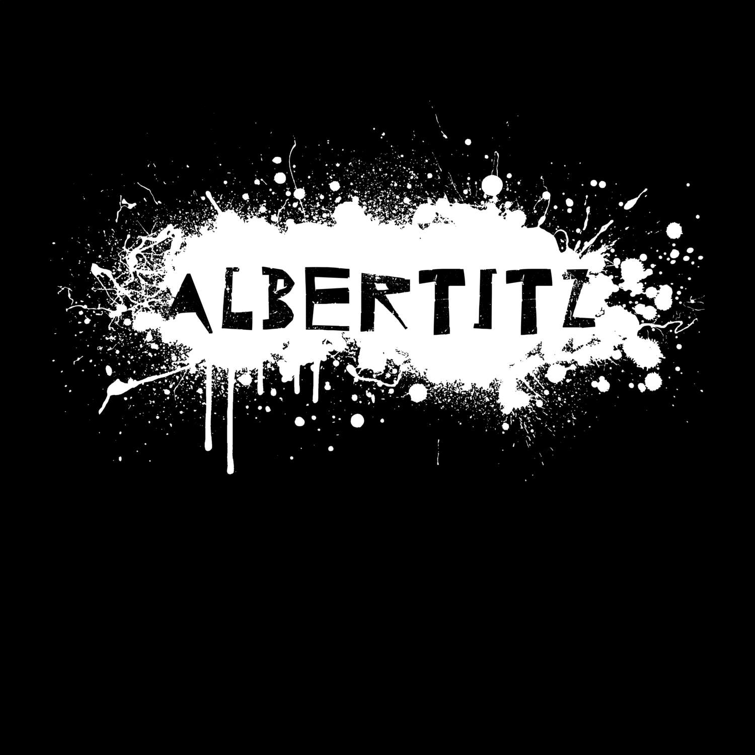 Albertitz T-Shirt »Paint Splash Punk«