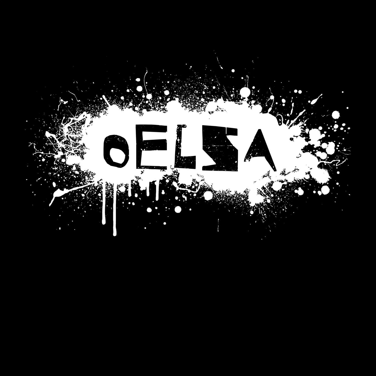 Oelsa T-Shirt »Paint Splash Punk«