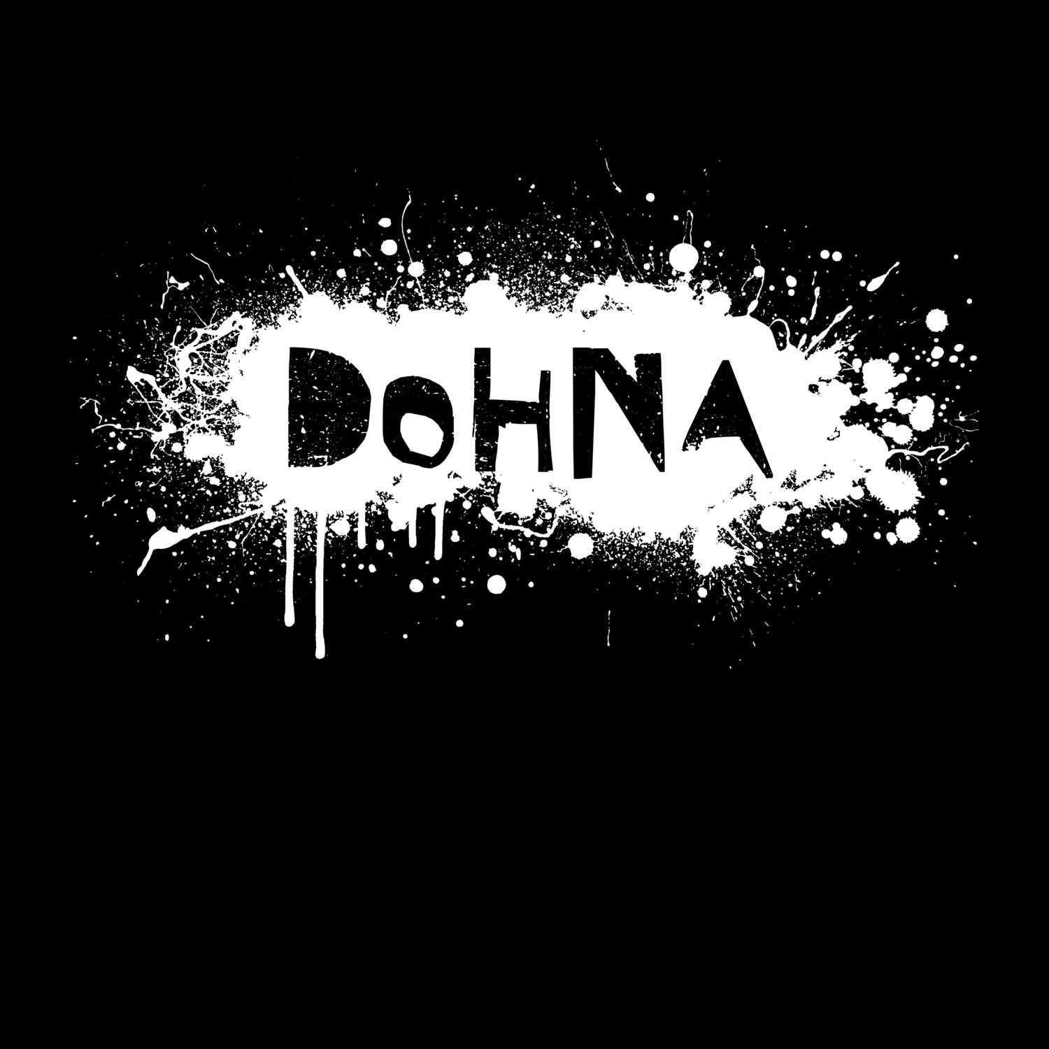 Dohna T-Shirt »Paint Splash Punk«