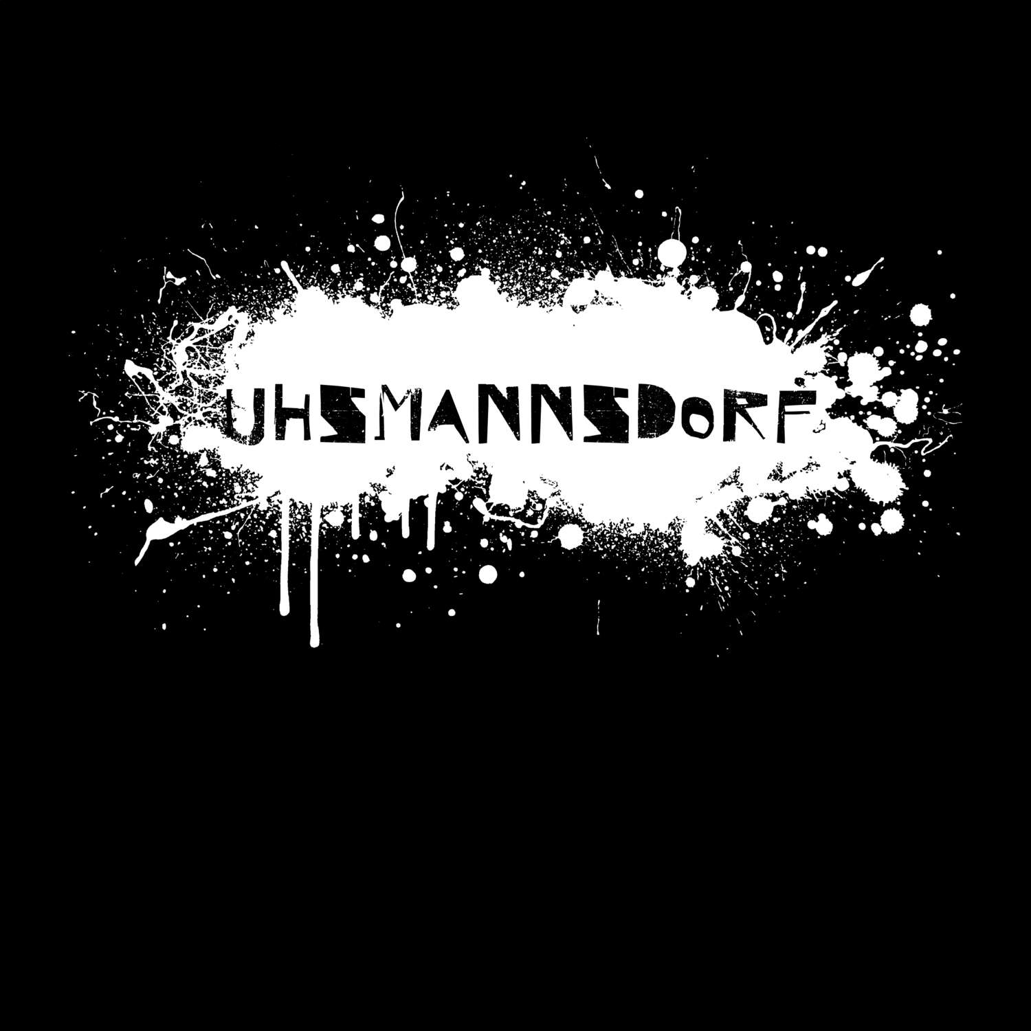 Uhsmannsdorf T-Shirt »Paint Splash Punk«