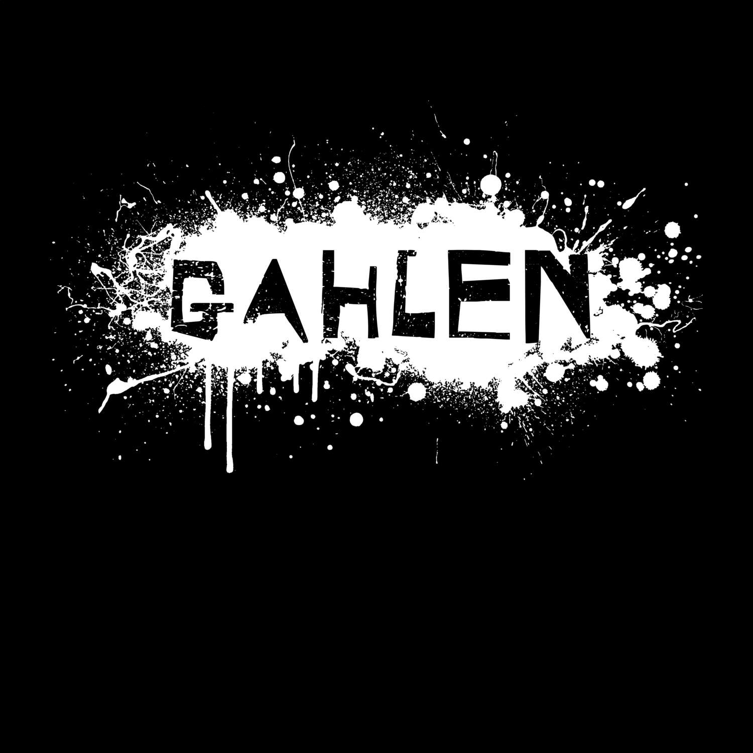 Gahlen T-Shirt »Paint Splash Punk«