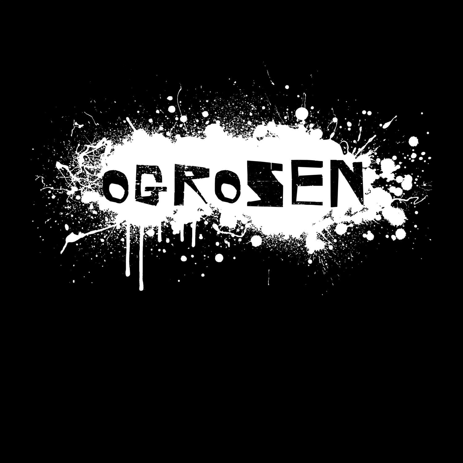 Ogrosen T-Shirt »Paint Splash Punk«