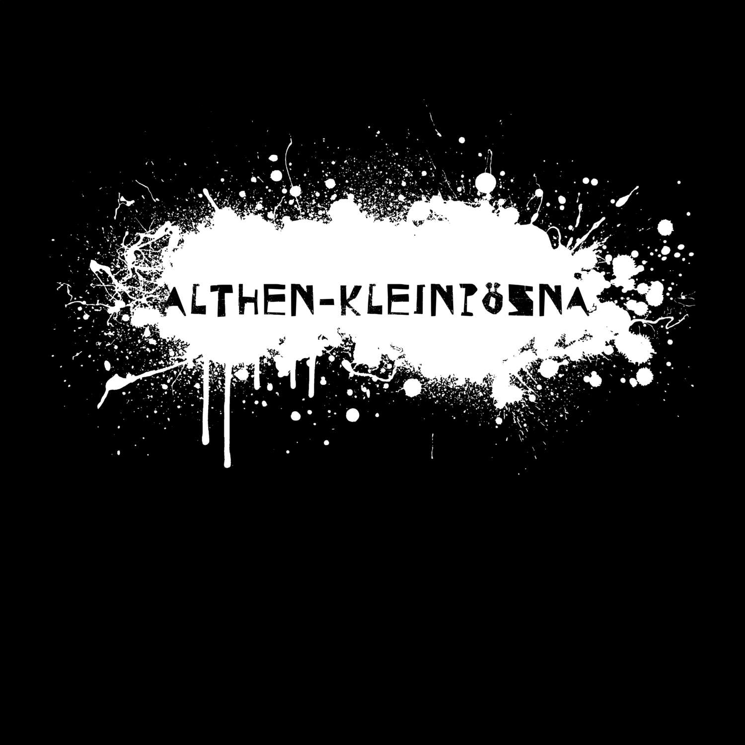 Althen-Kleinpösna T-Shirt »Paint Splash Punk«