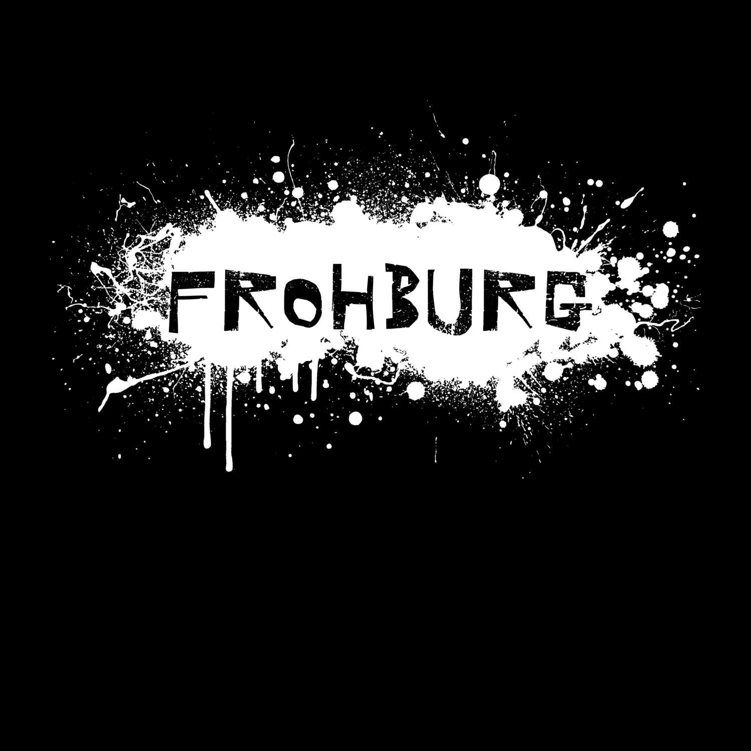 Frohburg T-Shirt »Paint Splash Punk«