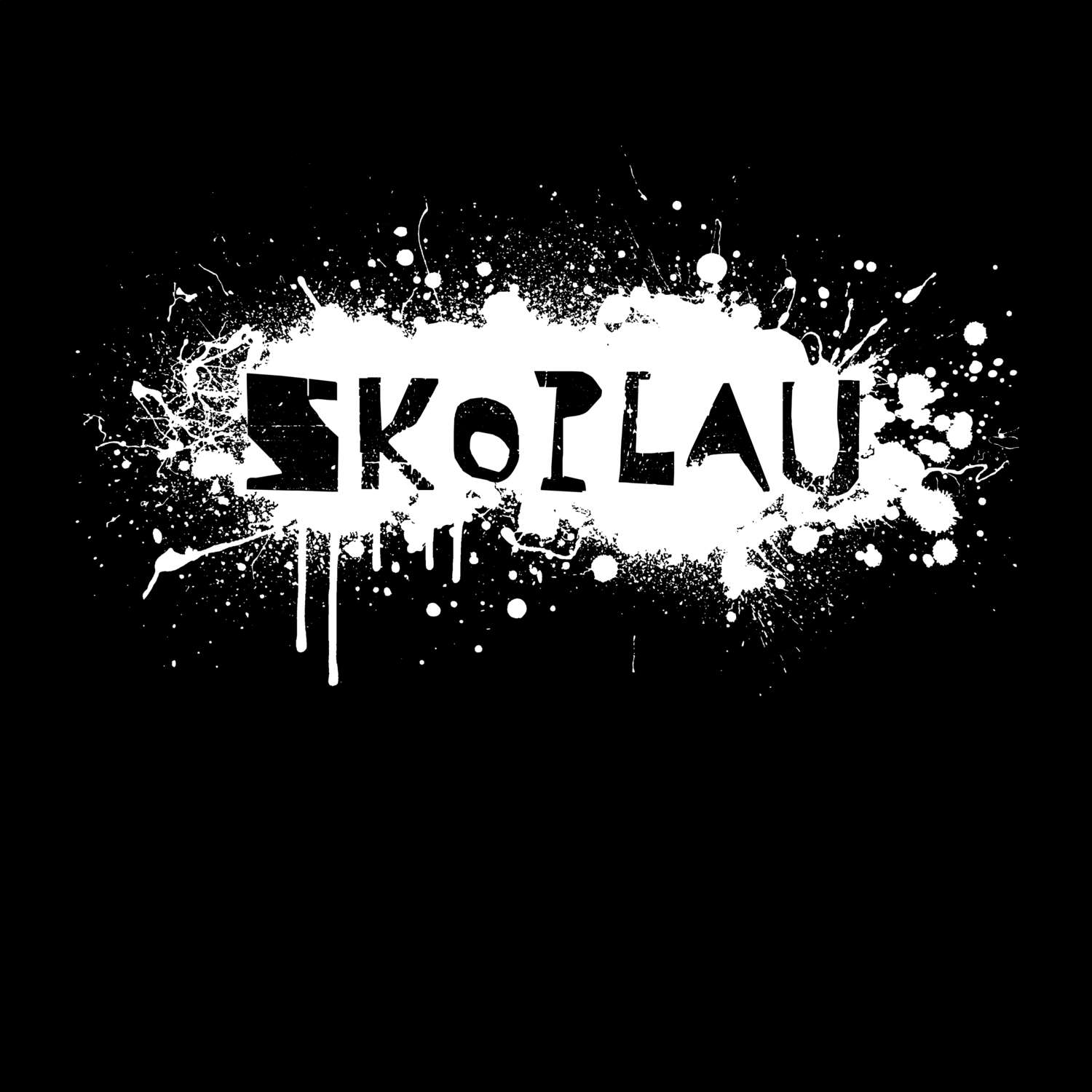 T-Shirt »Paint Splash Punk« für den Ort »Skoplau«