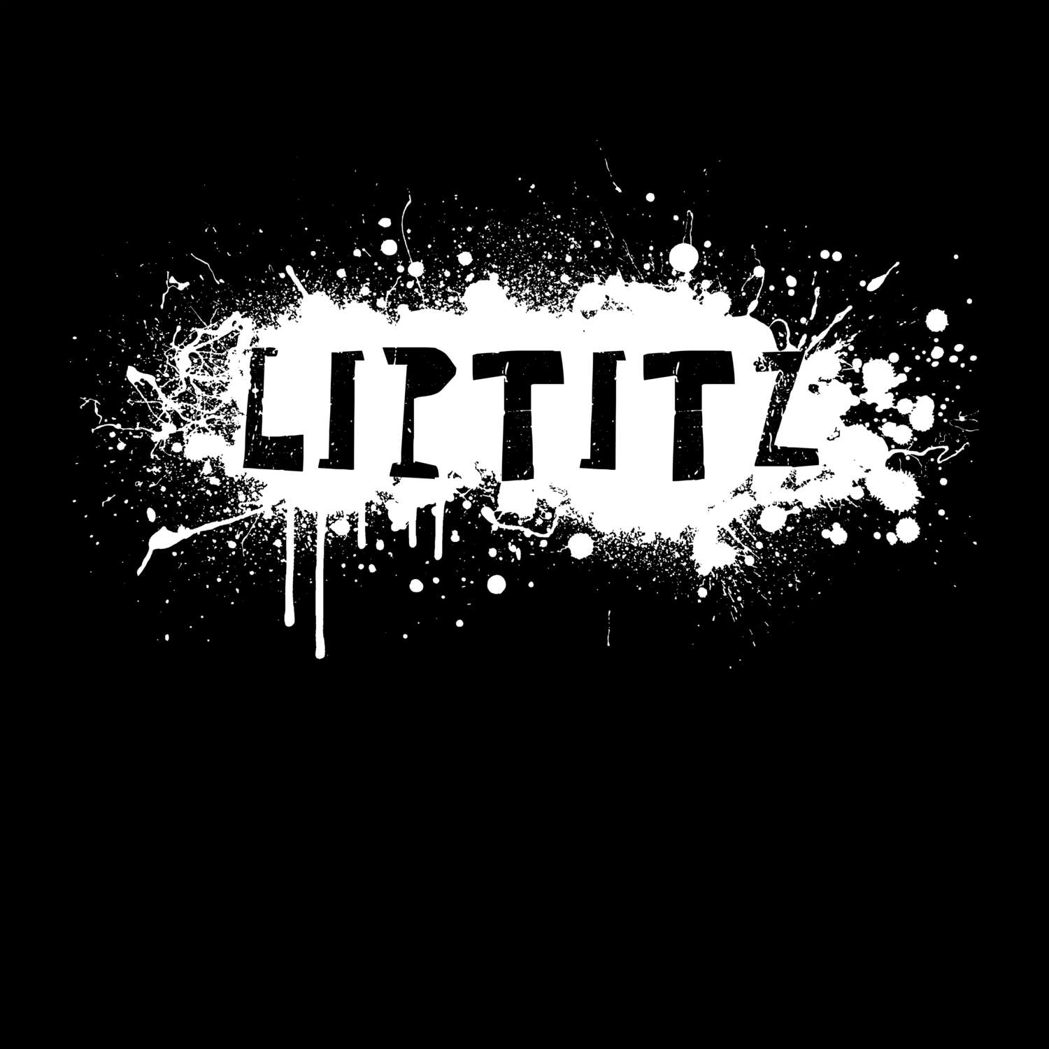 Liptitz T-Shirt »Paint Splash Punk«