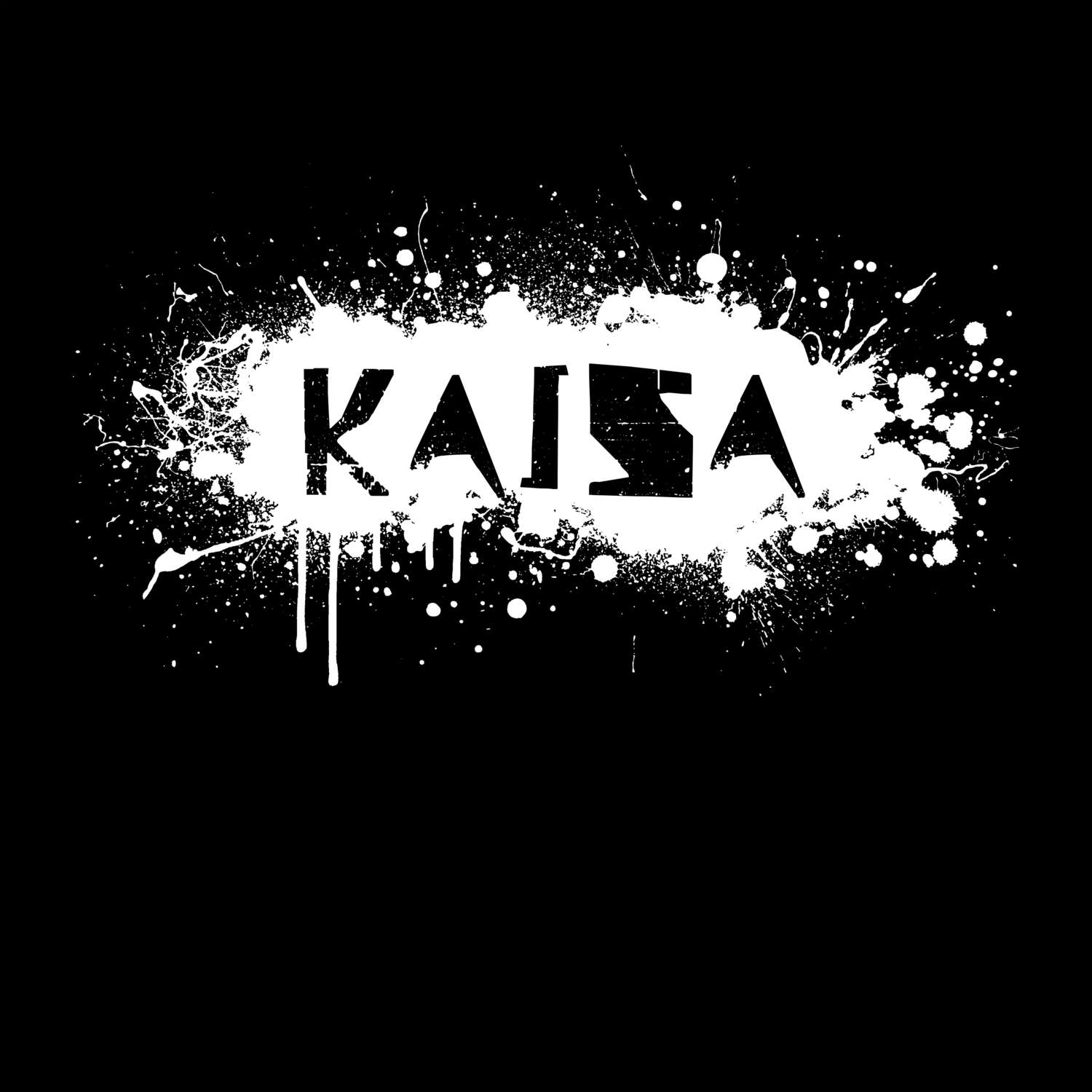 Kaisa T-Shirt »Paint Splash Punk«