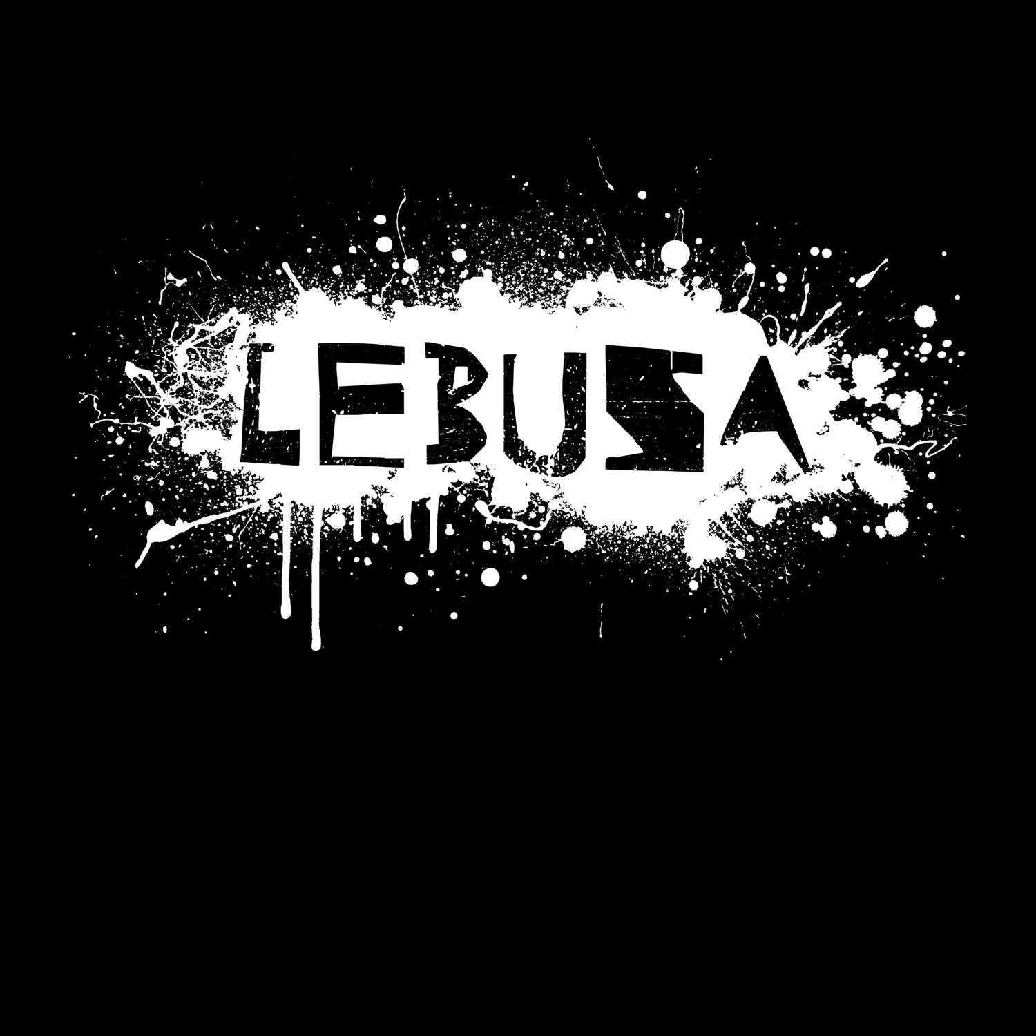 Lebusa T-Shirt »Paint Splash Punk«