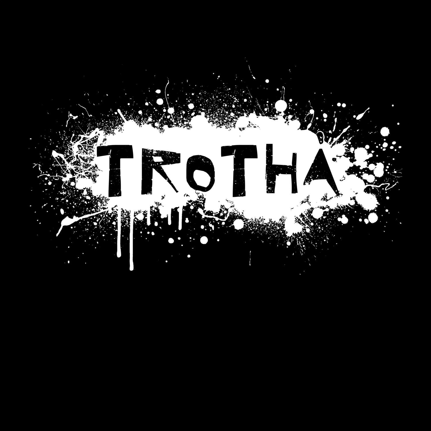 Trotha T-Shirt »Paint Splash Punk«