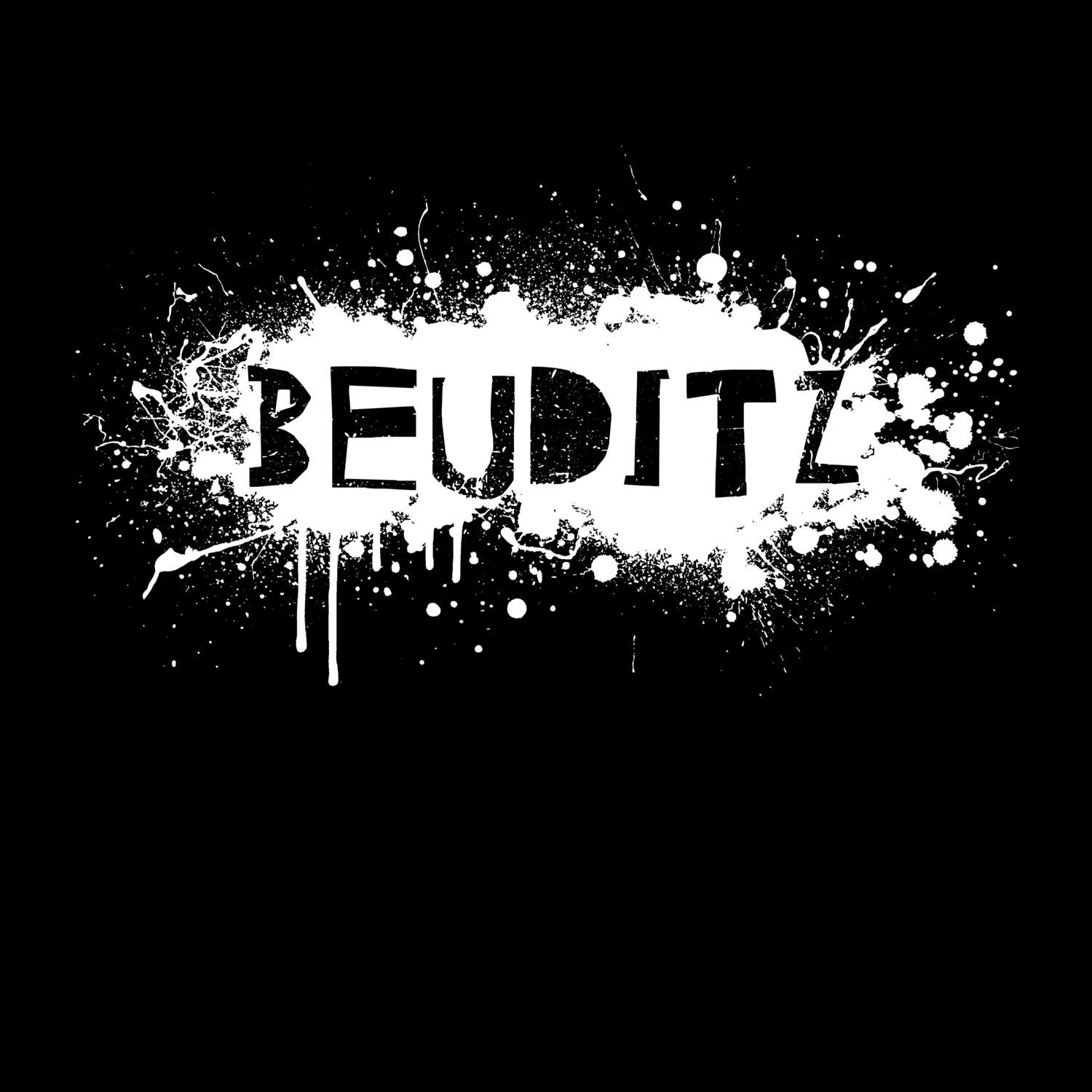 Beuditz T-Shirt »Paint Splash Punk«