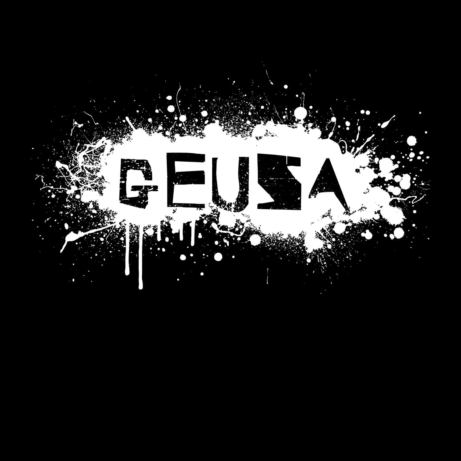 Geusa T-Shirt »Paint Splash Punk«